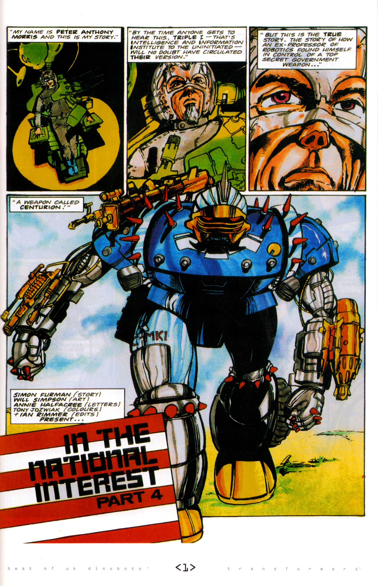 Read online The Transformers: Best of UK: Dinobots comic -  Issue #6 - 4