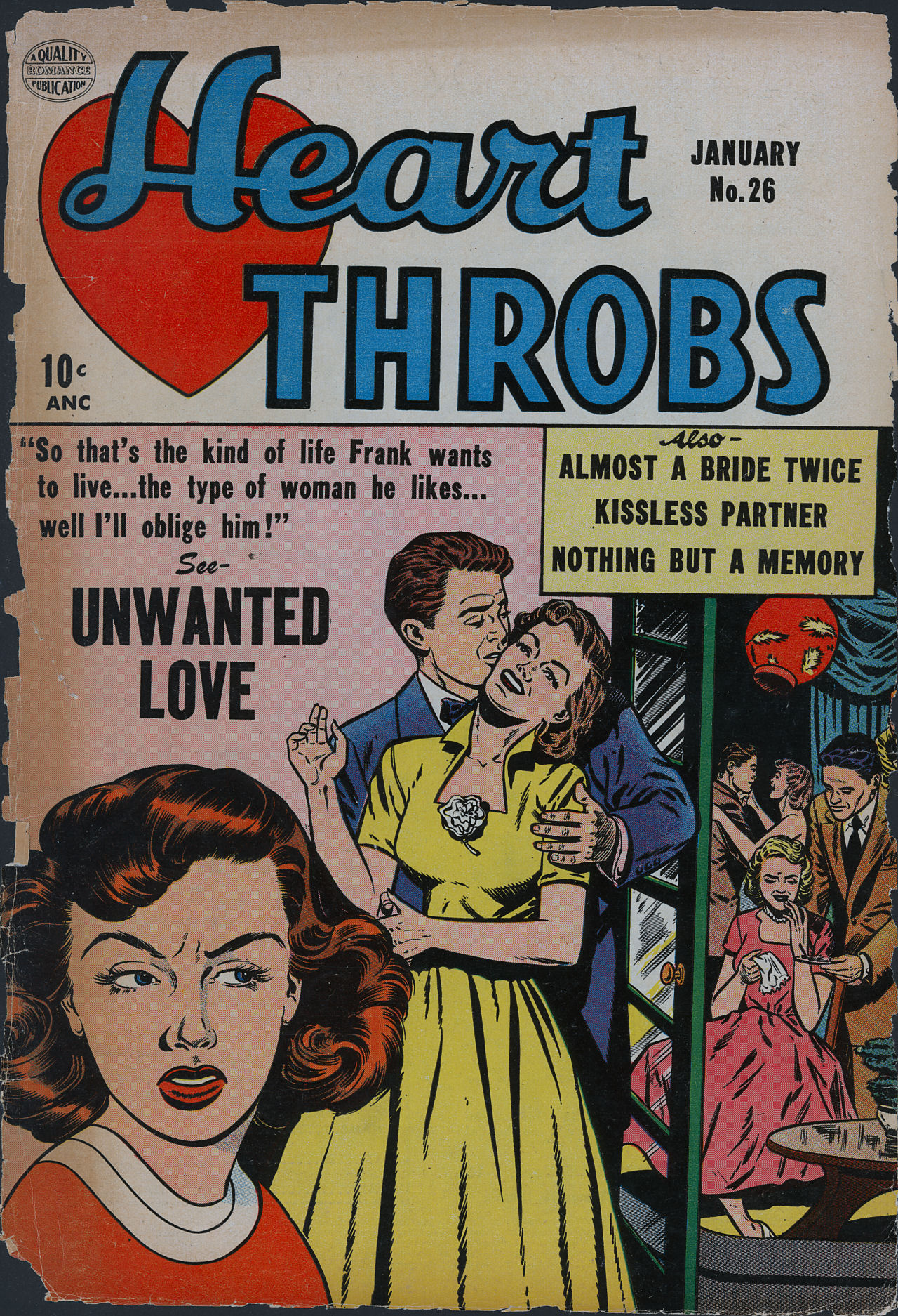 Read online Heart Throbs comic -  Issue #26 - 1