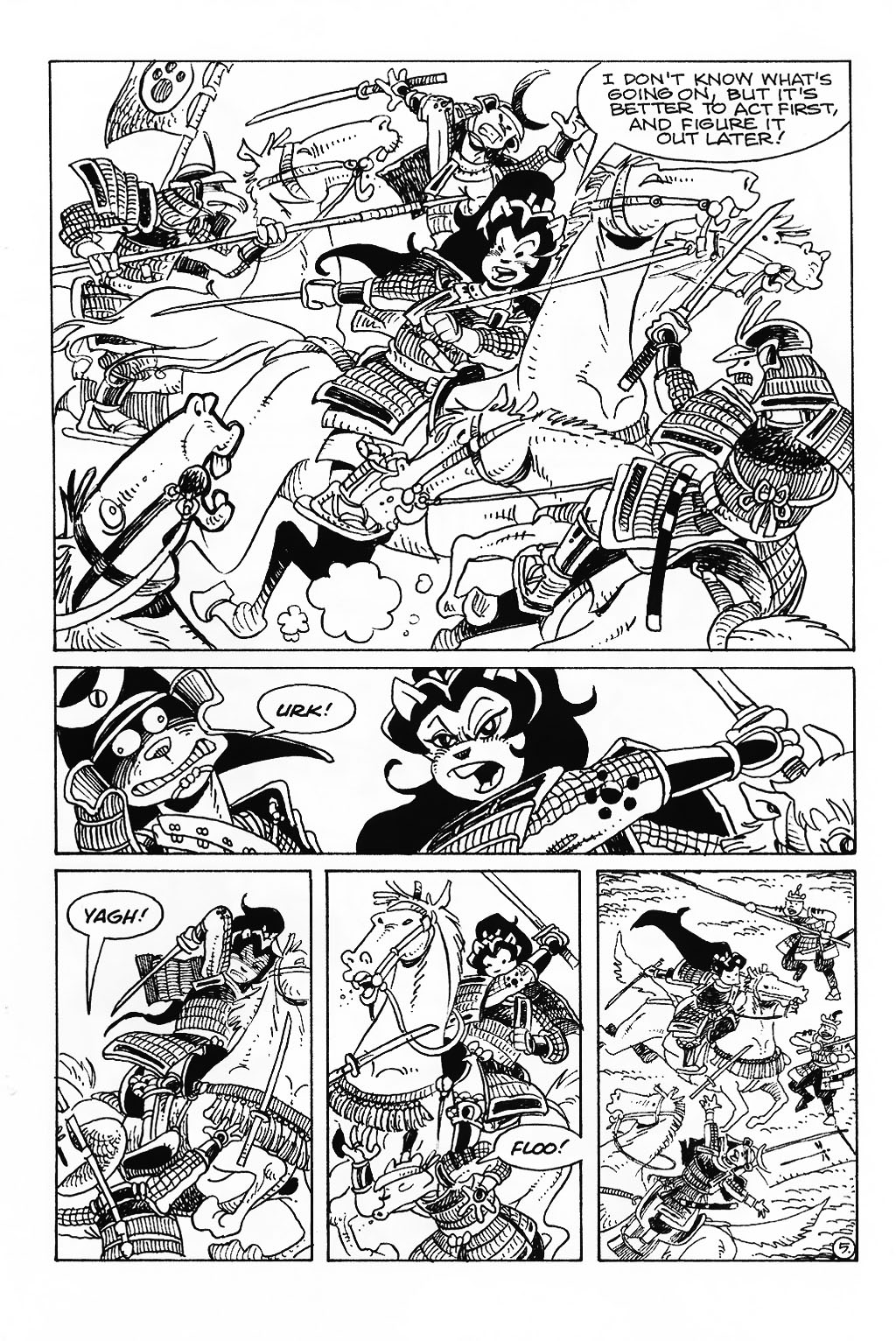 Read online Usagi Yojimbo (1996) comic -  Issue #81 - 7