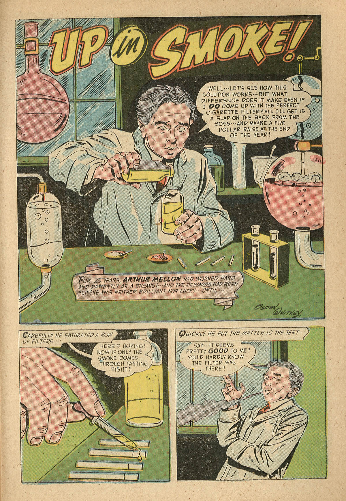 Read online Adventures Into The Unknown comic -  Issue #95 - 21