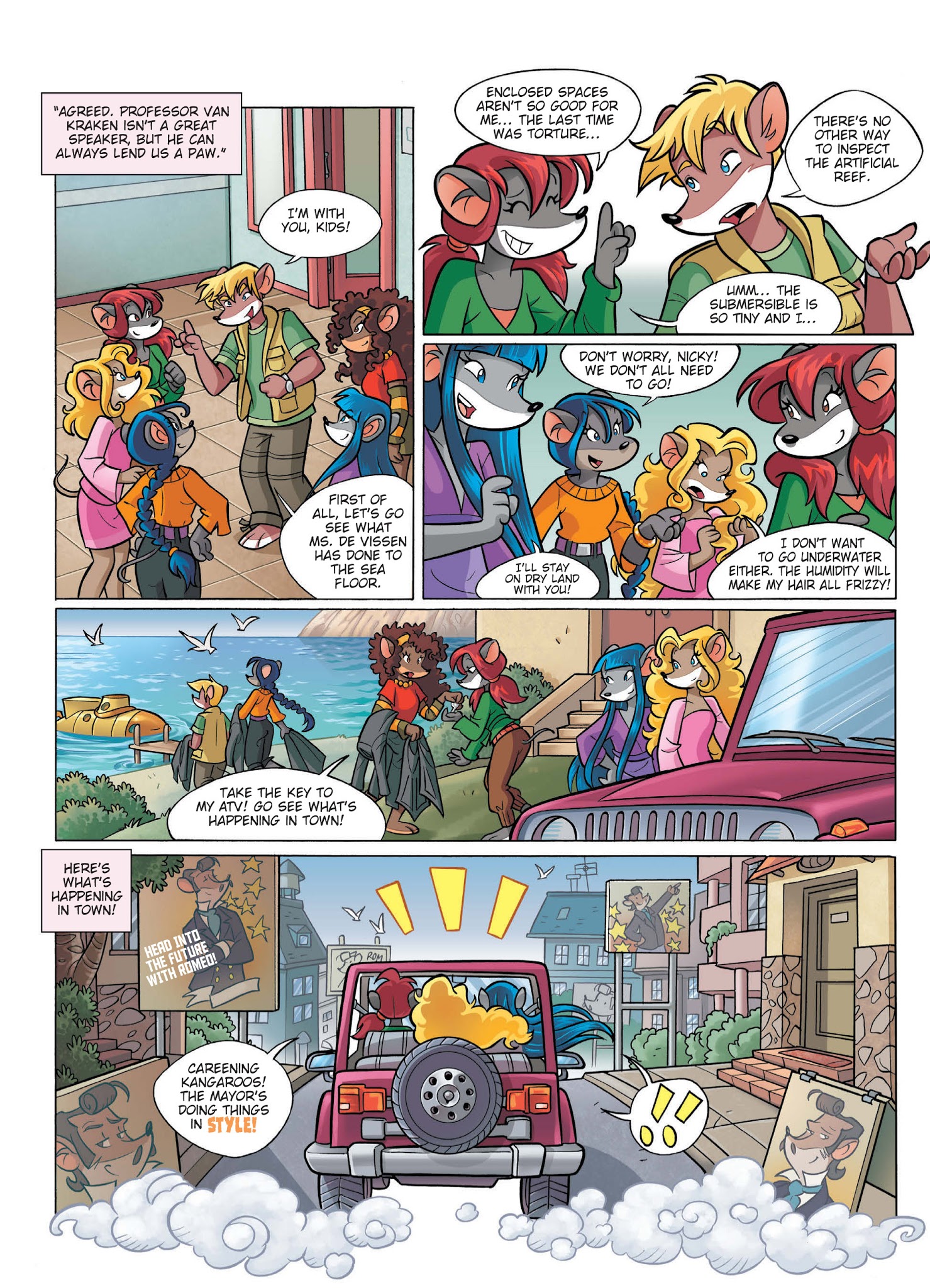 Read online Thea Stilton comic -  Issue # TPB 4 - 16