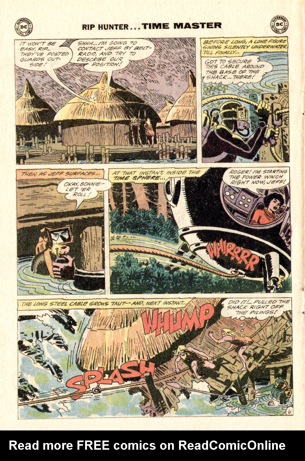 Read online Rip Hunter...Time Master comic -  Issue #7 - 8