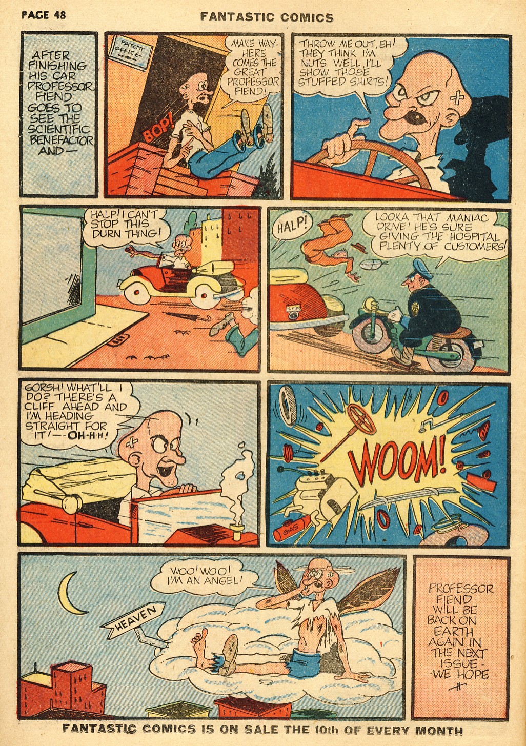 Read online Fantastic Comics comic -  Issue #10 - 49