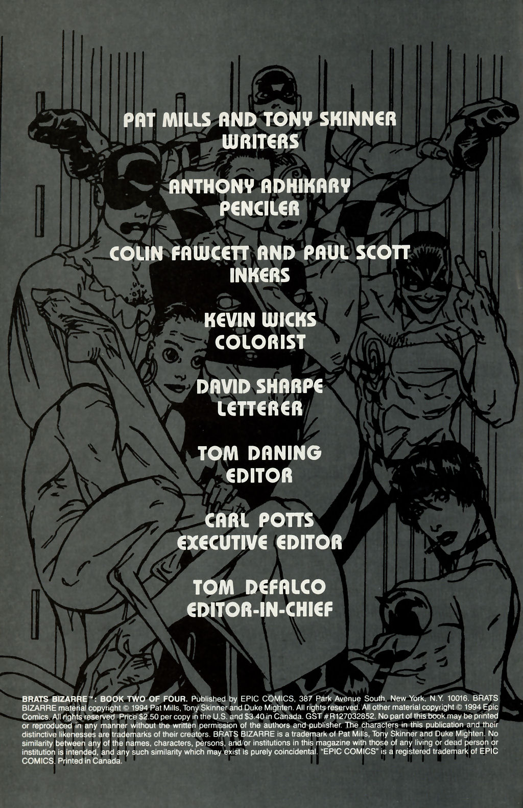 Read online Brats Bizarre comic -  Issue #2 - 2