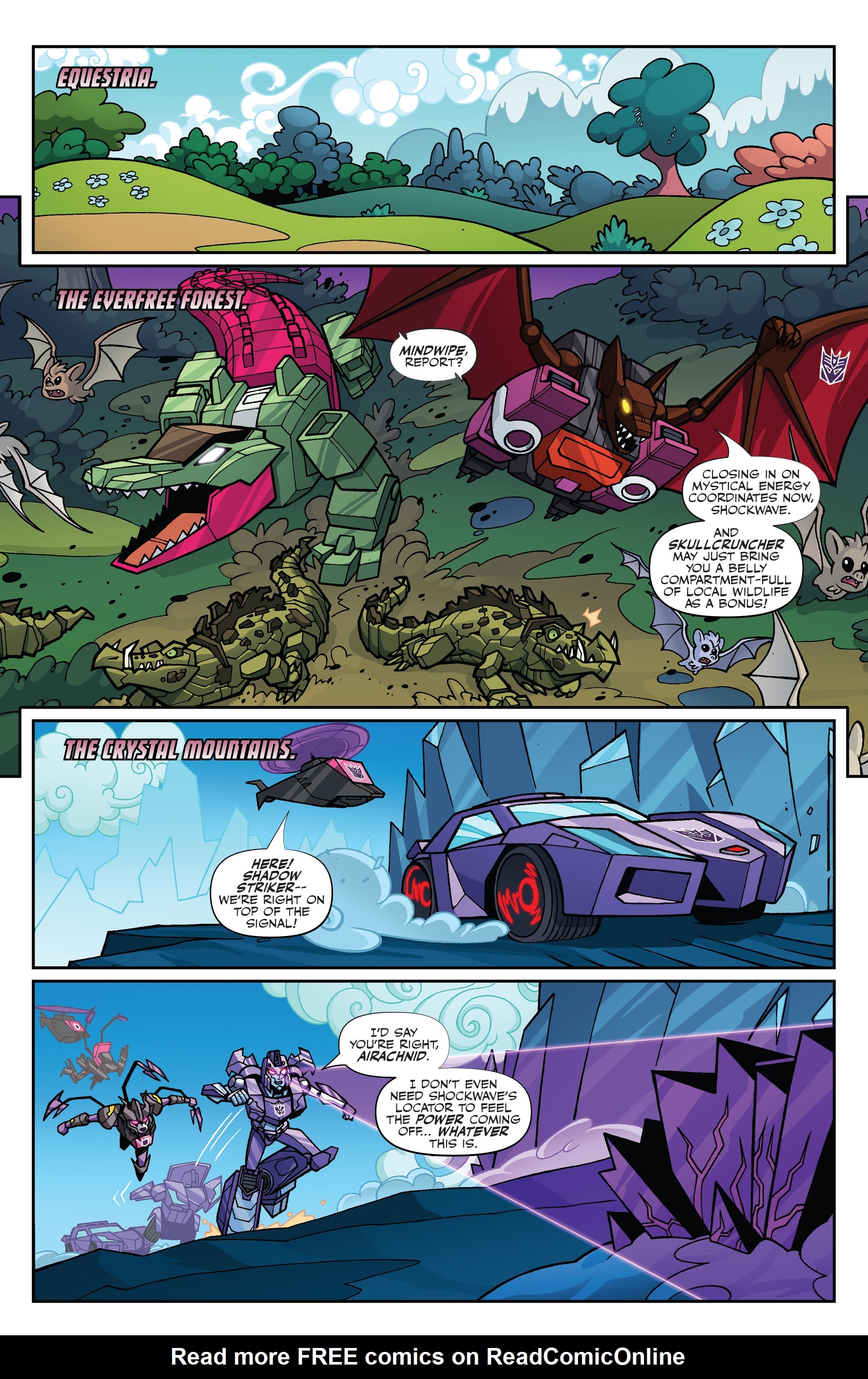 Read online My Little Pony/Transformers II comic -  Issue #1 - 6