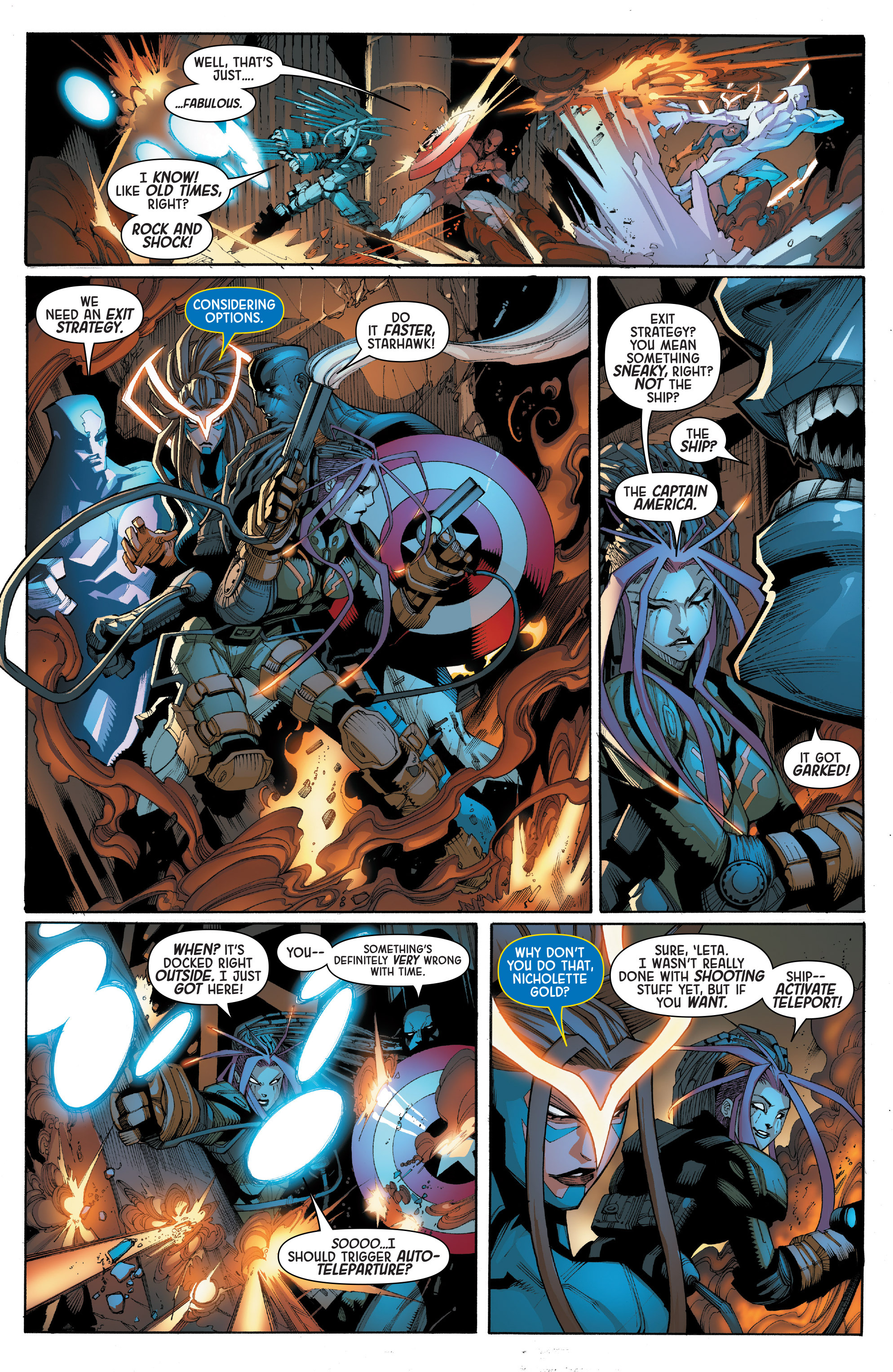 Read online Guardians 3000 comic -  Issue #5 - 6