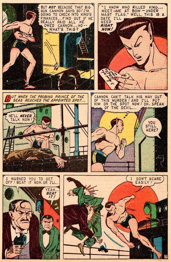 Read online The Human Torch (1940) comic -  Issue #27 - 28