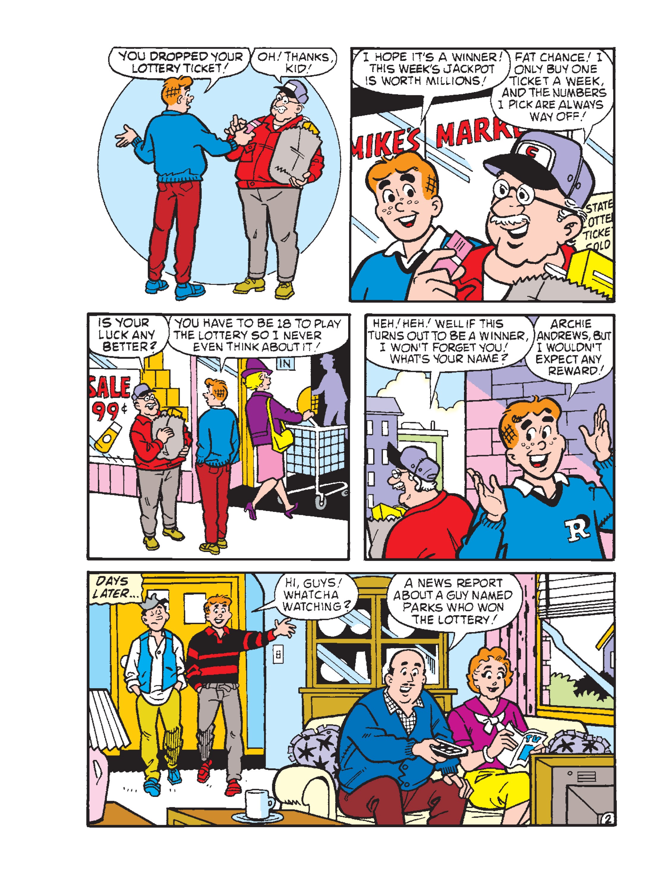 Read online Archie's Double Digest Magazine comic -  Issue #297 - 48