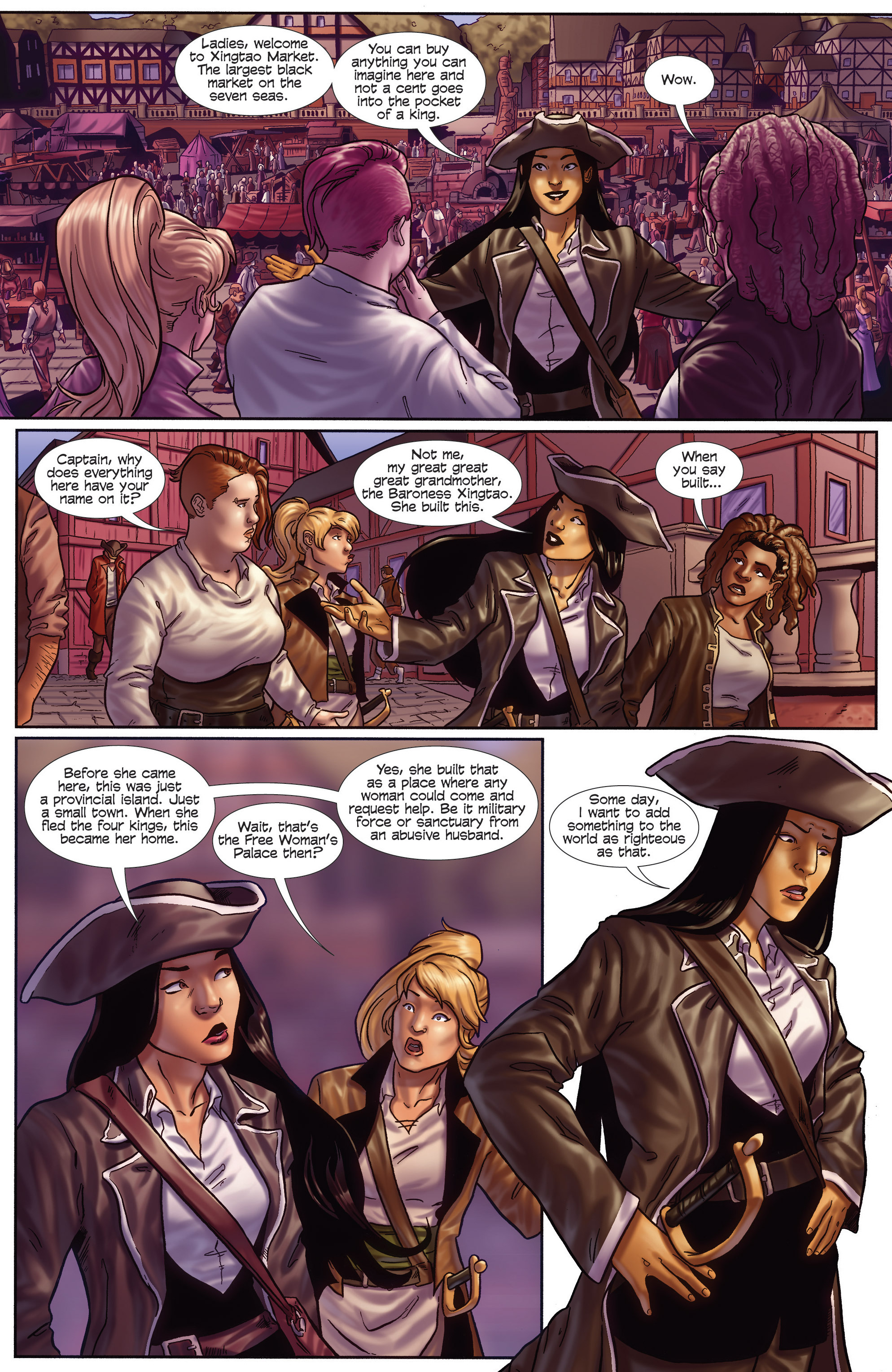 Read online Princeless: Raven the Pirate Princess comic -  Issue #6 - 11