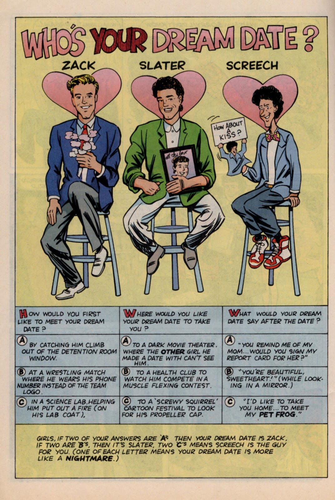 Read online Saved By The Bell comic -  Issue #5 - 31