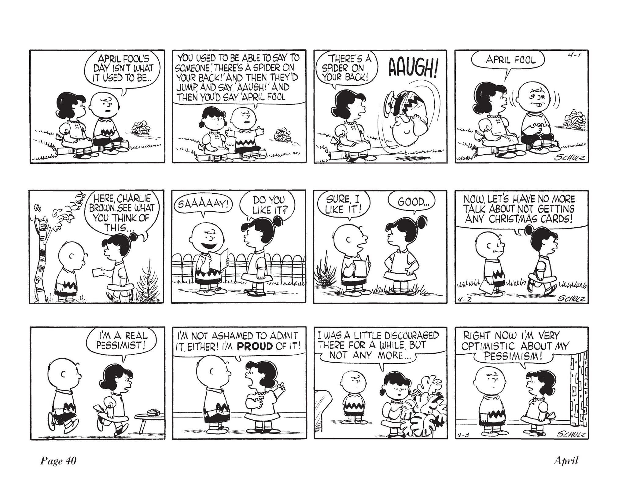 Read online The Complete Peanuts comic -  Issue # TPB 4 - 54