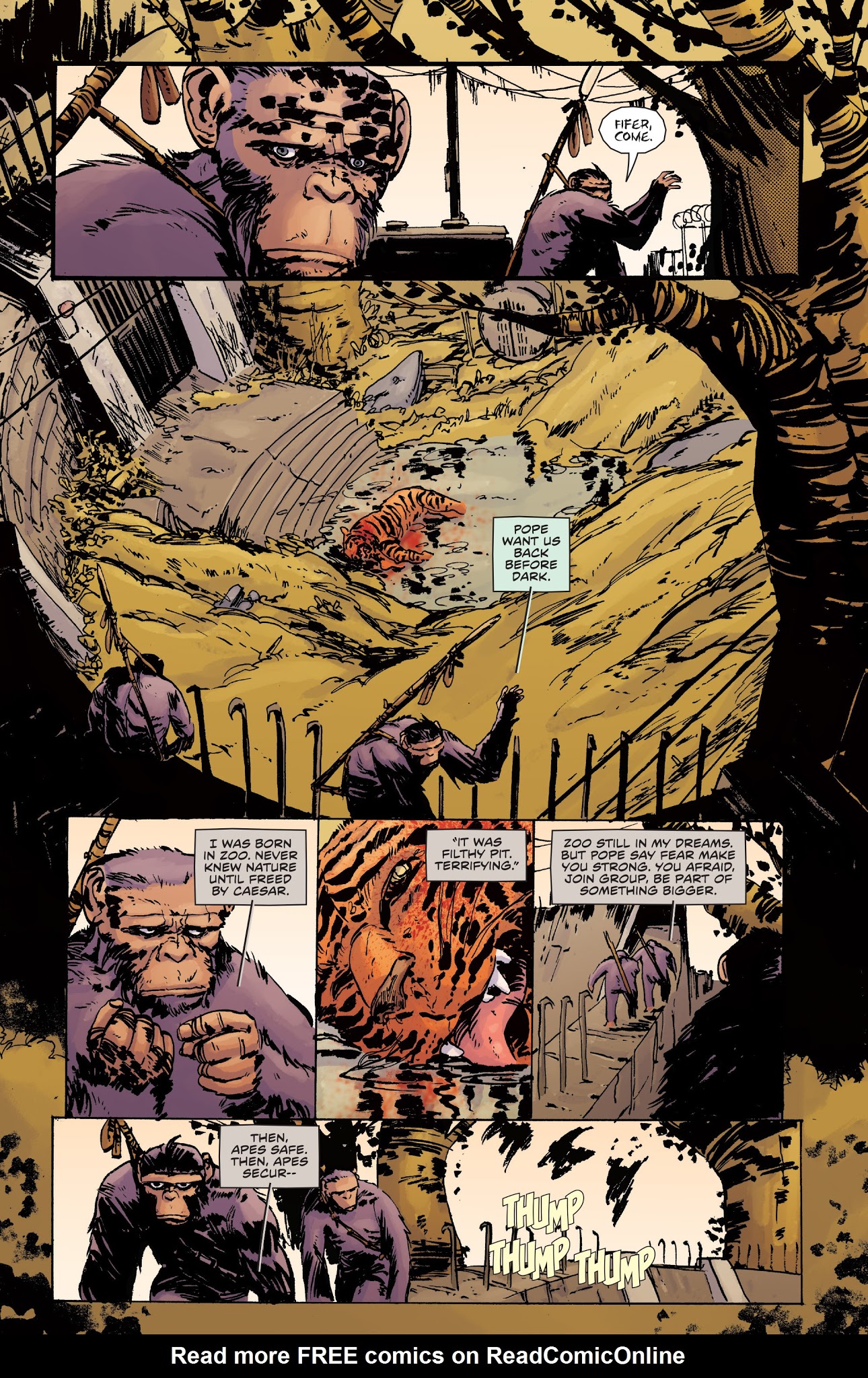 Read online Dawn of the Planet of the Apes comic -  Issue # TPB - 54