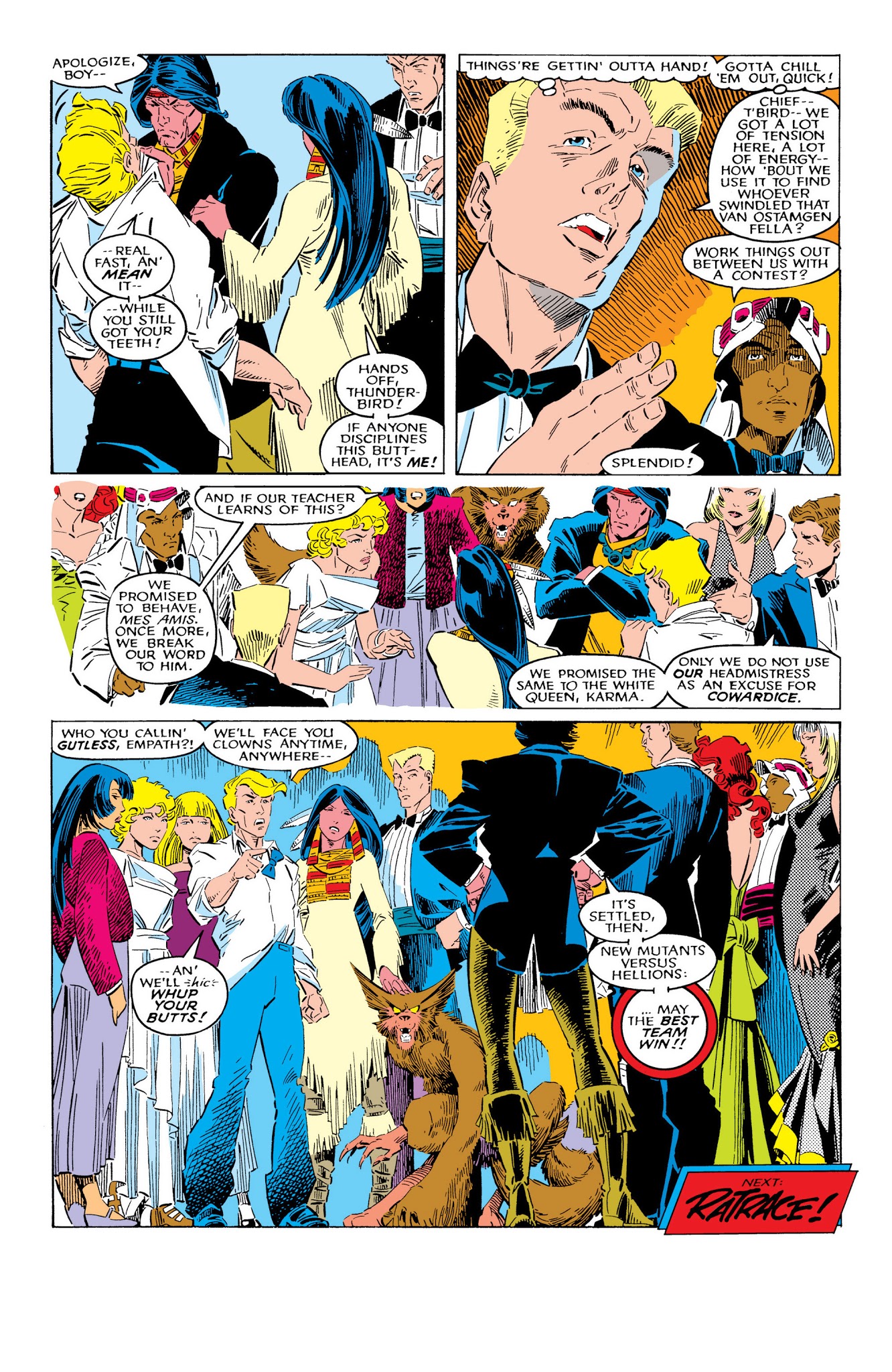 Read online New Mutants Classic comic -  Issue # TPB 7 - 201