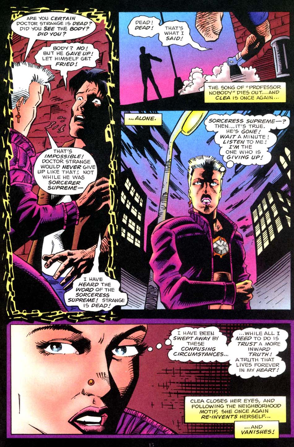 Read online Doctor Strange: Sorcerer Supreme comic -  Issue #67 - 12