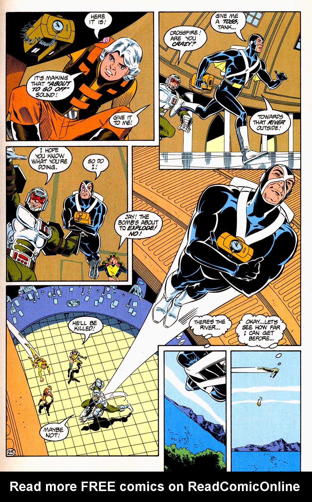 Read online DNAgents comic -  Issue #24 - 26