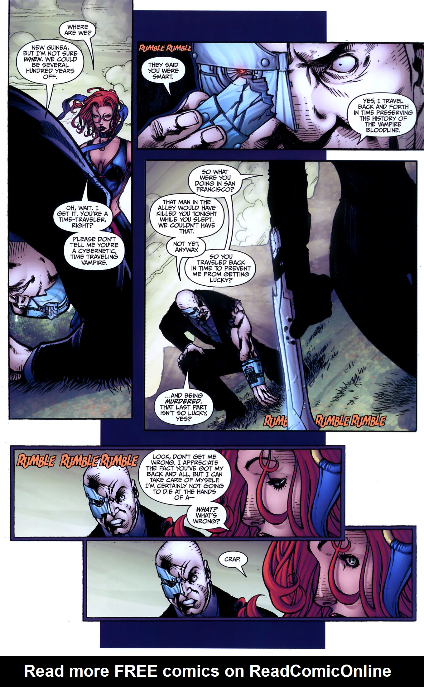 Read online BloodRayne: Prime Cuts comic -  Issue #4 - 23