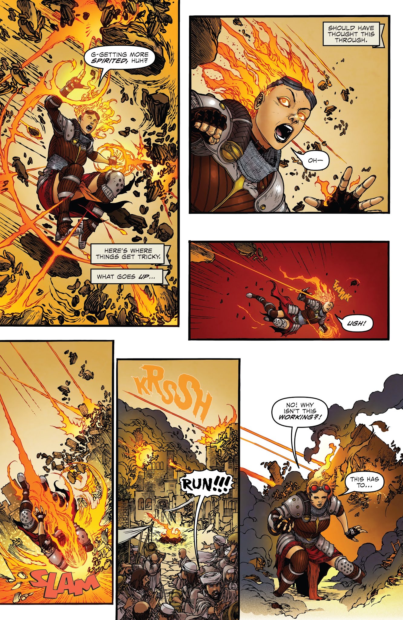 Read online Magic: The Gathering: Chandra comic -  Issue #1 - 18