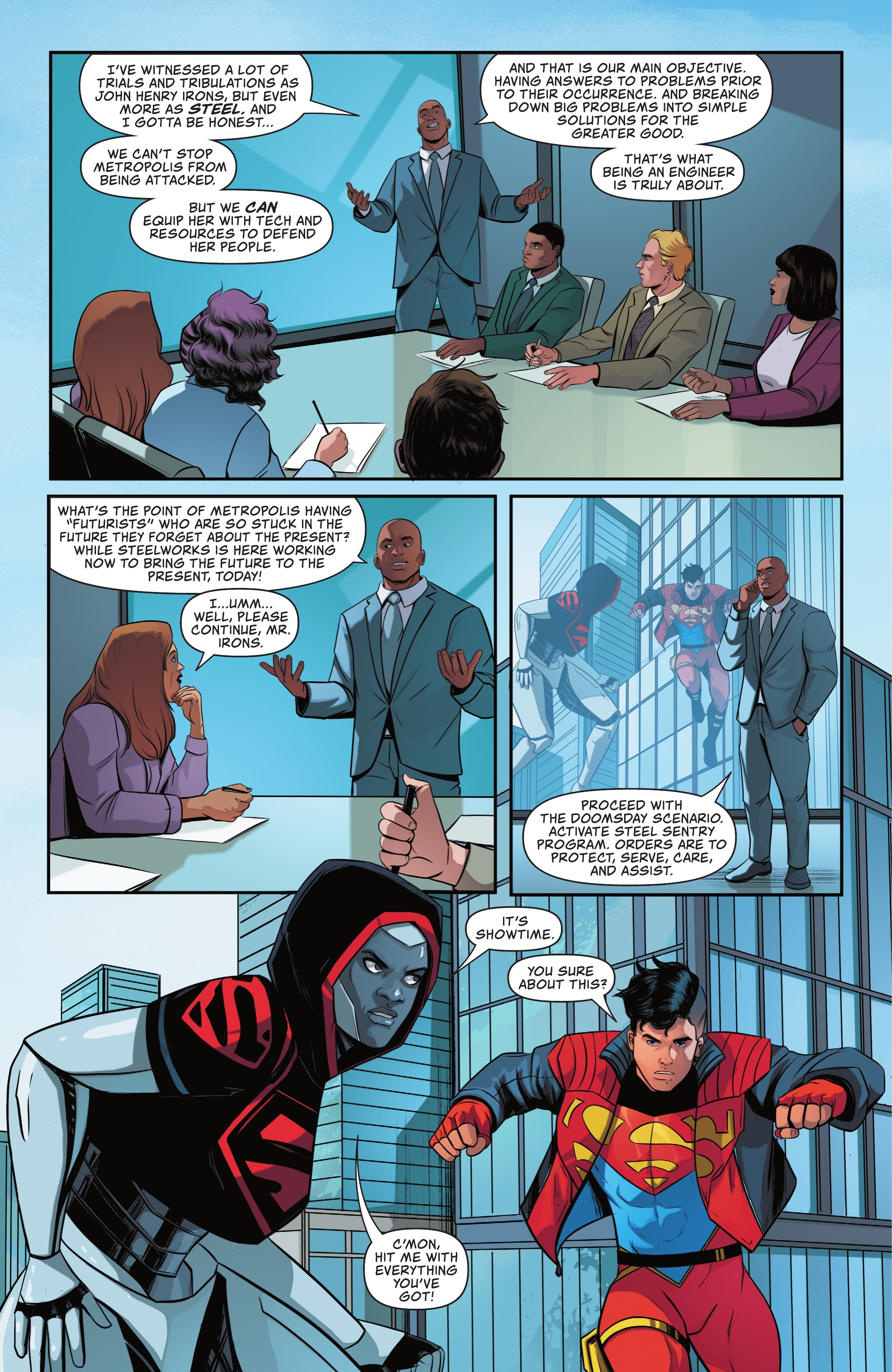 Read online Action Comics (2016) comic -  Issue #1055 - 36