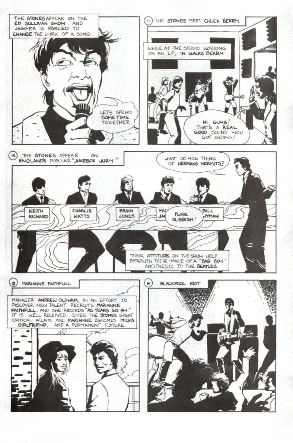 Read online Rock N' Roll Comics comic -  Issue #6 - 7