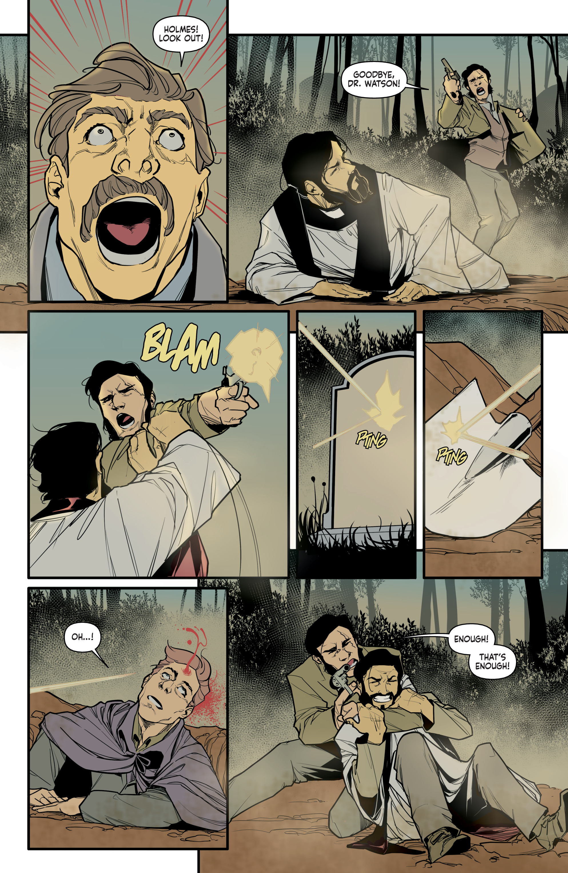Read online Sherlock Holmes: The Vanishing Man comic -  Issue # _TPB 1 - 90