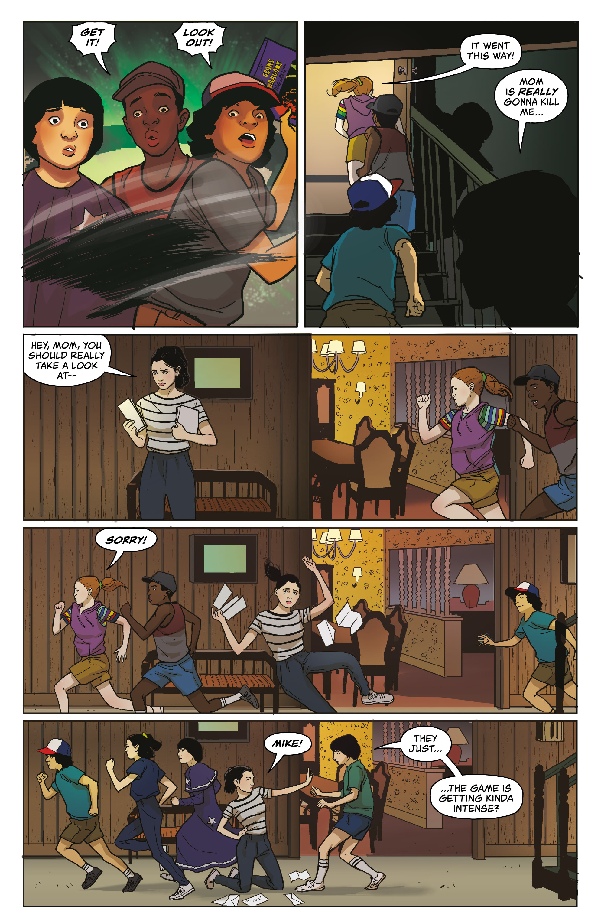 Read online Stranger Things and Dungeons & Dragons comic -  Issue #3 - 16