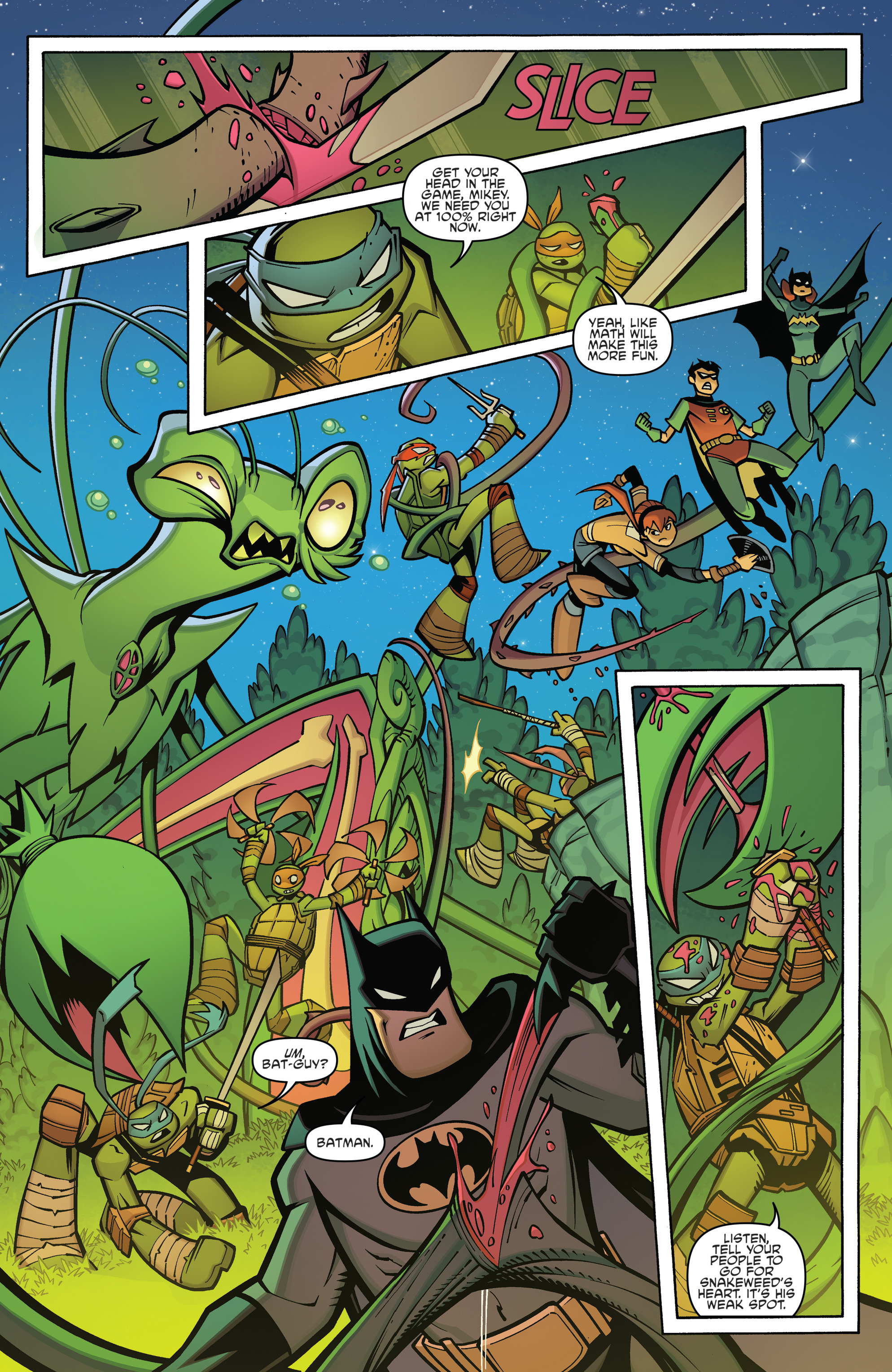 Read online Batman/Teenage Mutant Ninja Turtles Adventure comic -  Issue #3 - 8