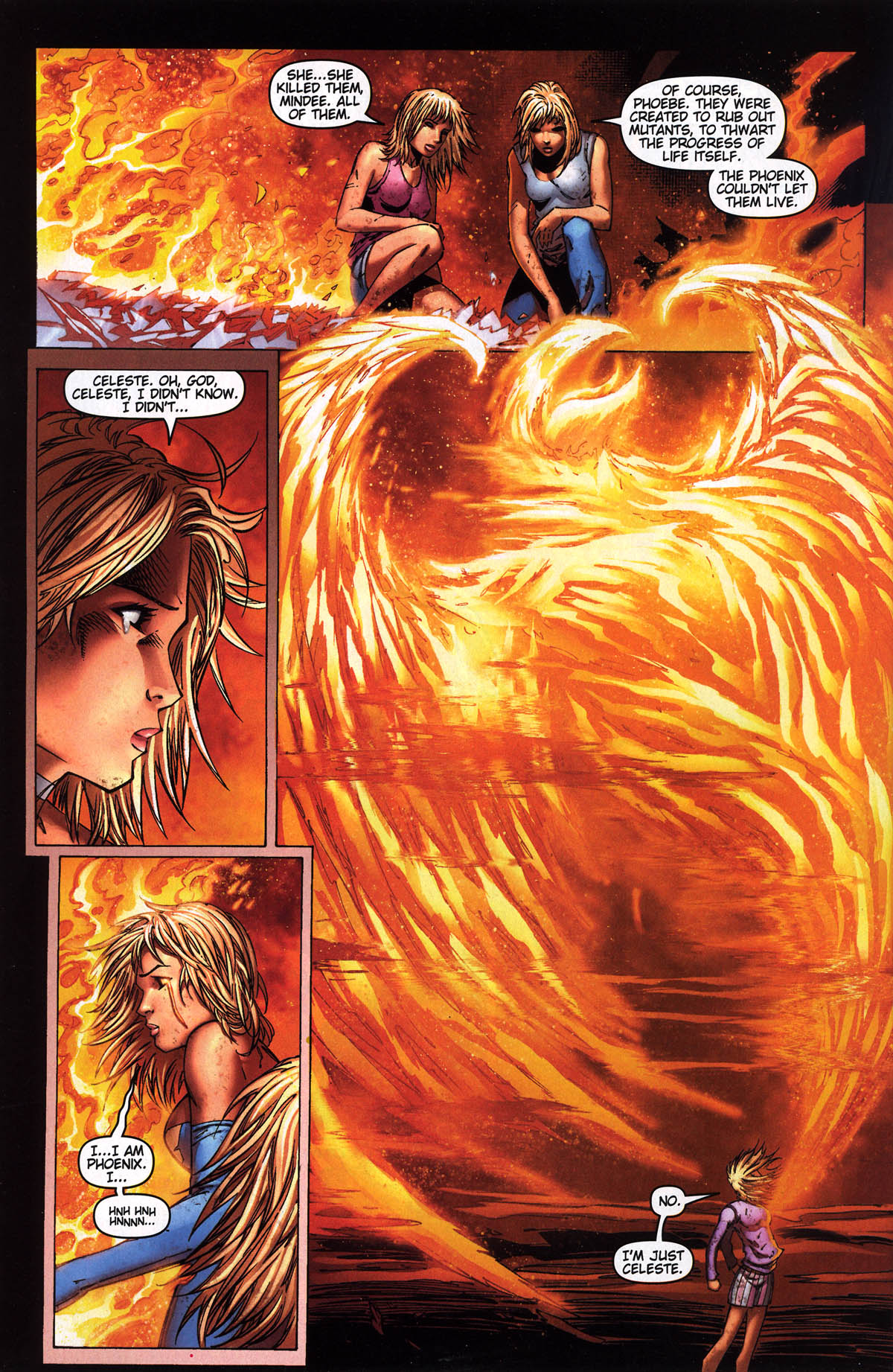 Read online X-Men: Phoenix - Warsong comic -  Issue #5 - 26