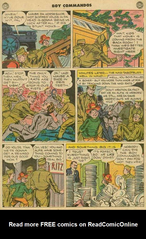 Read online Boy Commandos comic -  Issue #10 - 25