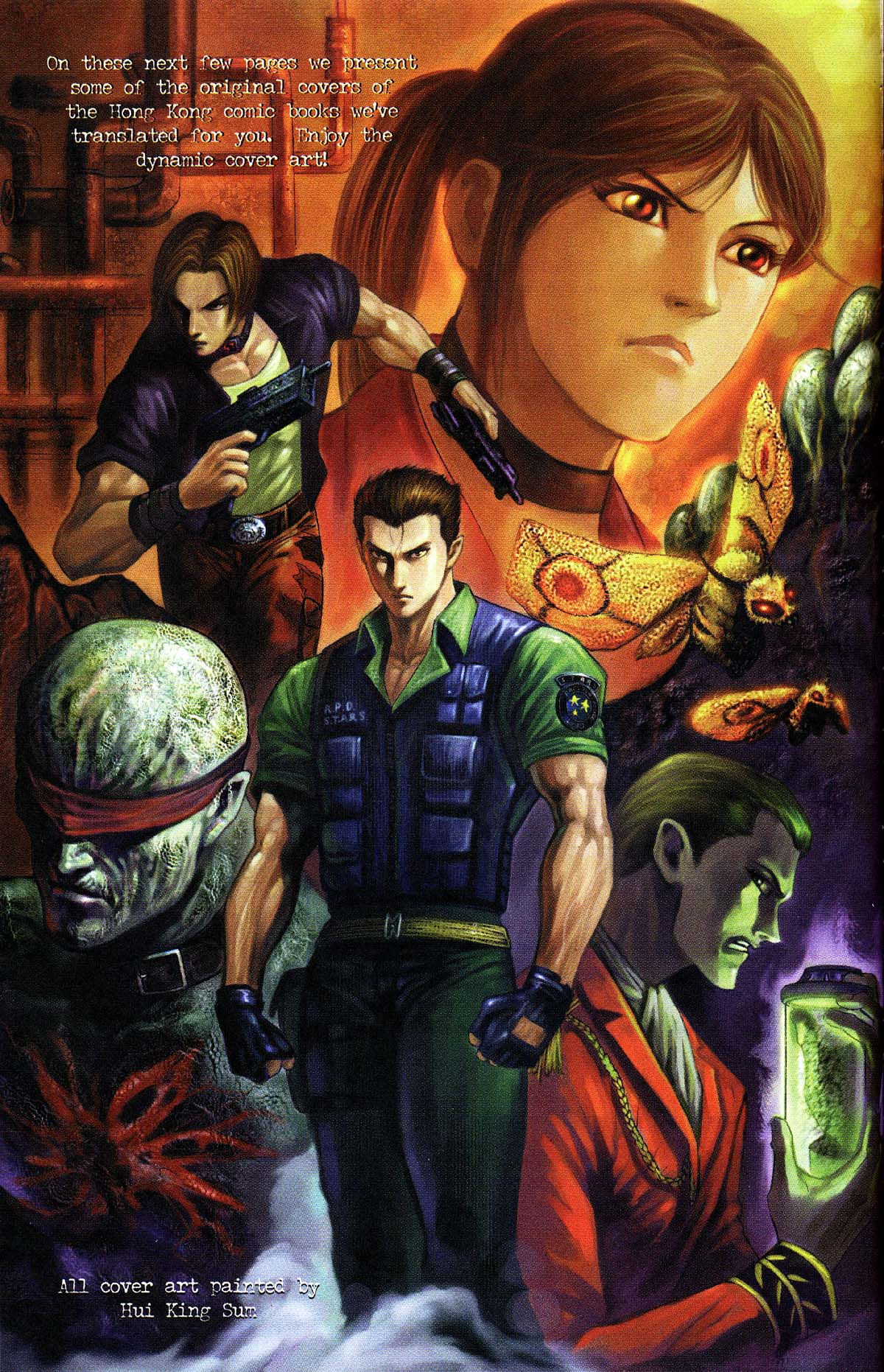 Read online Resident Evil Code: Veronica comic -  Issue #4 - 135