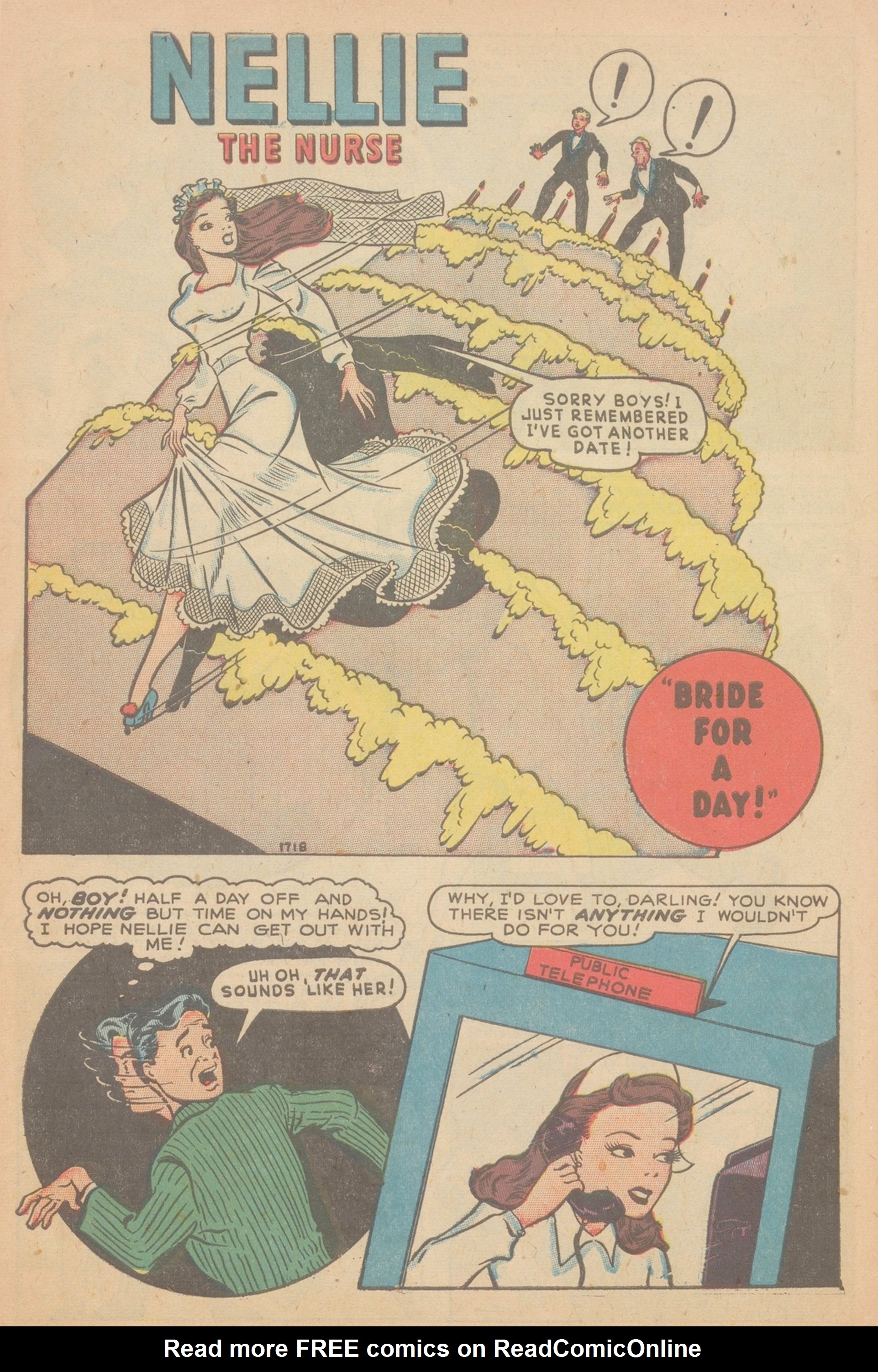 Read online Nellie The Nurse (1945) comic -  Issue #11 - 3
