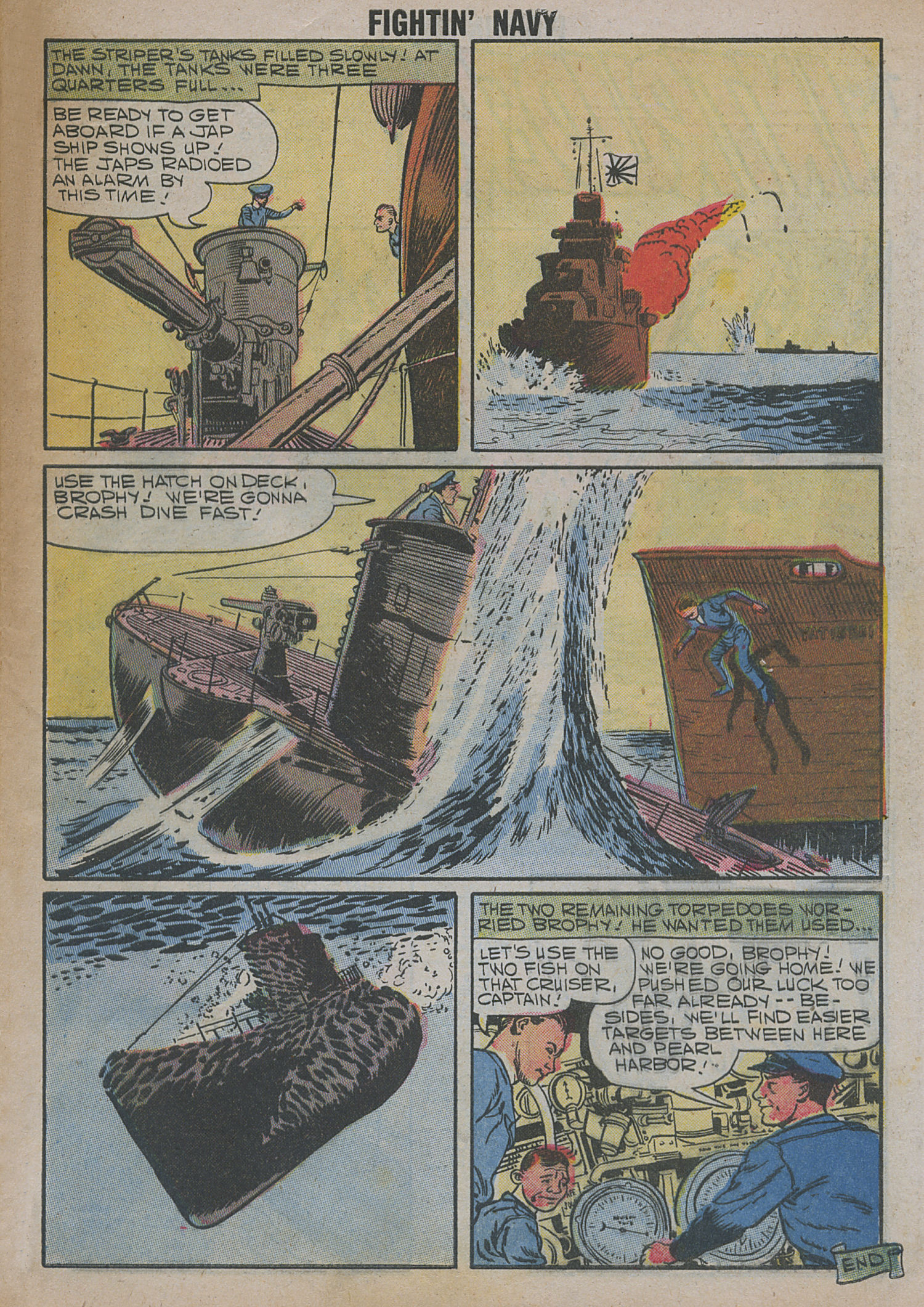 Read online Fightin' Navy comic -  Issue #82 - 7