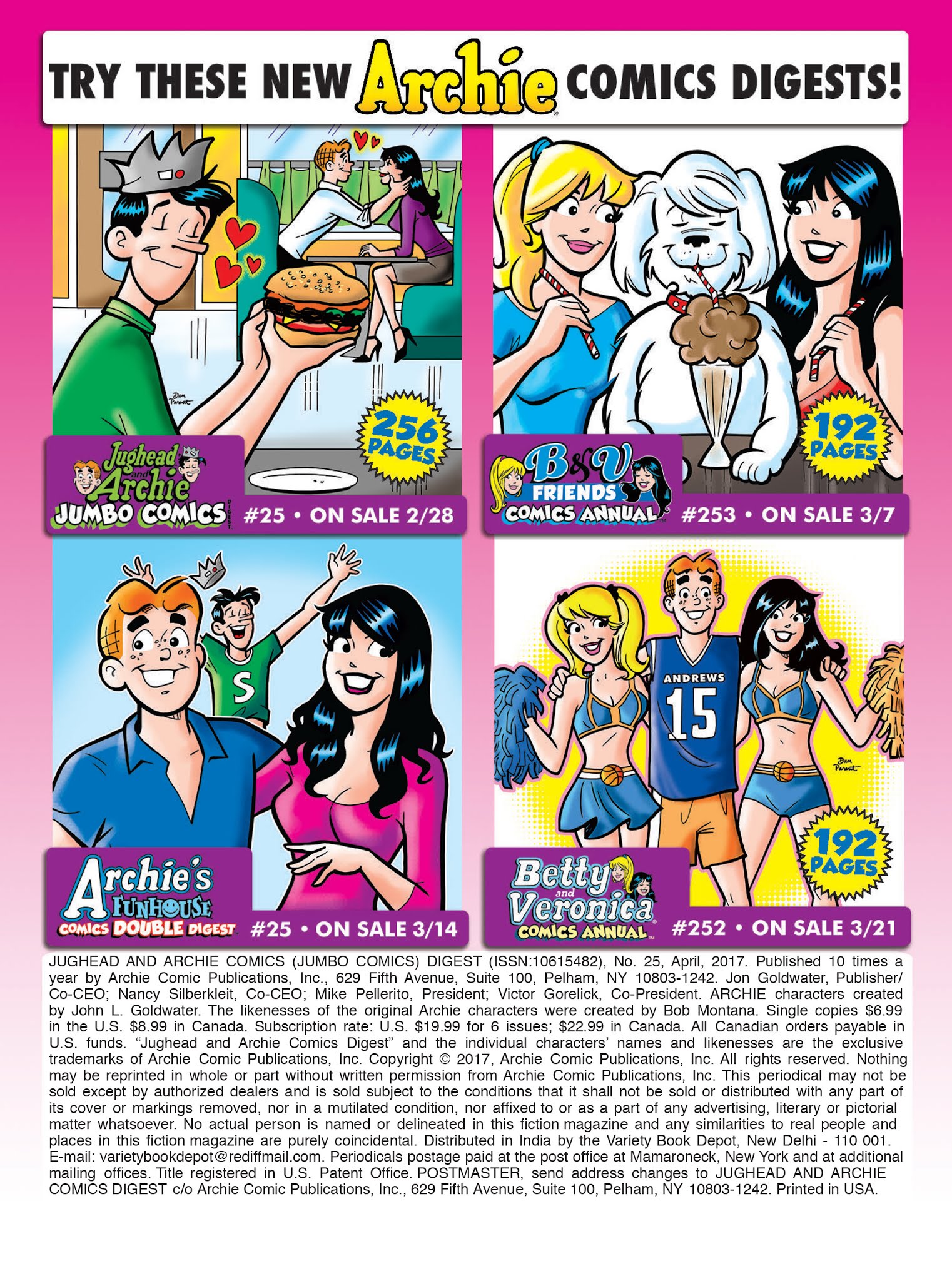Read online Jughead and Archie Double Digest comic -  Issue #25 - 245