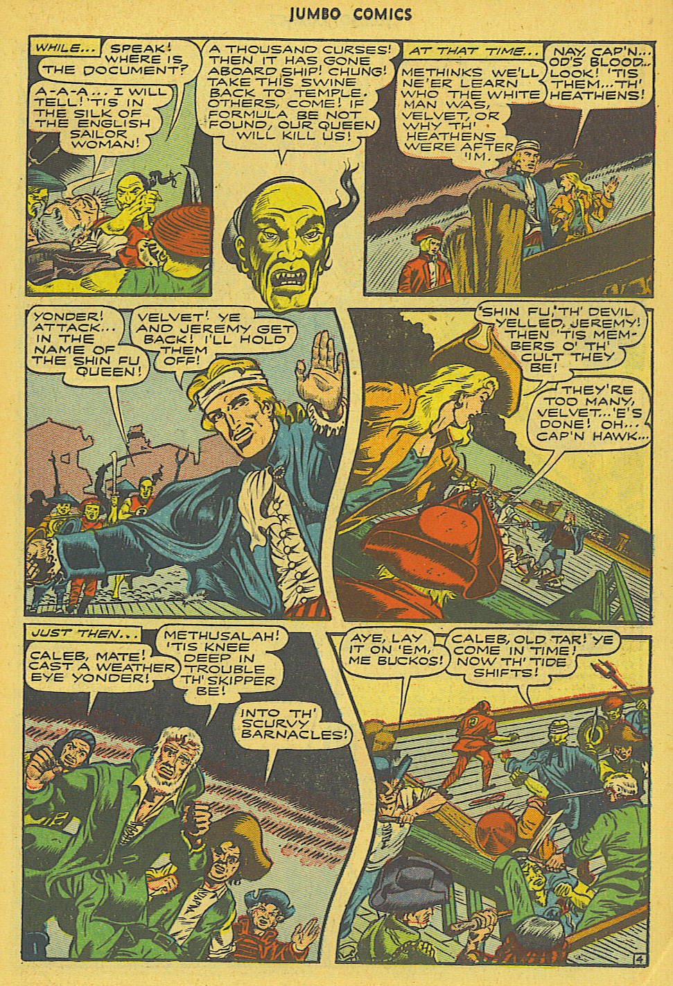Read online Jumbo Comics comic -  Issue #97 - 22