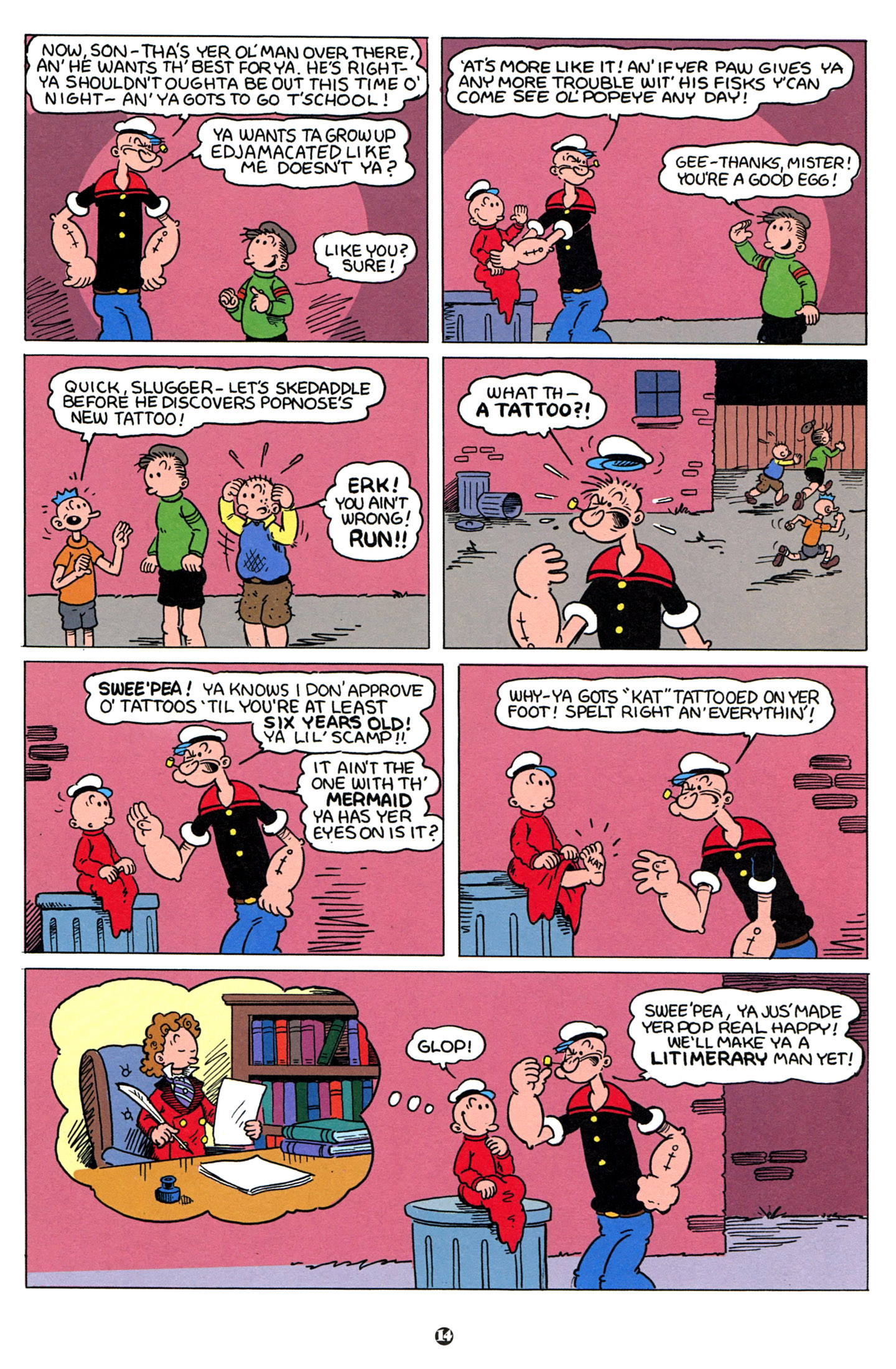 Read online Popeye (2012) comic -  Issue #5 - 16