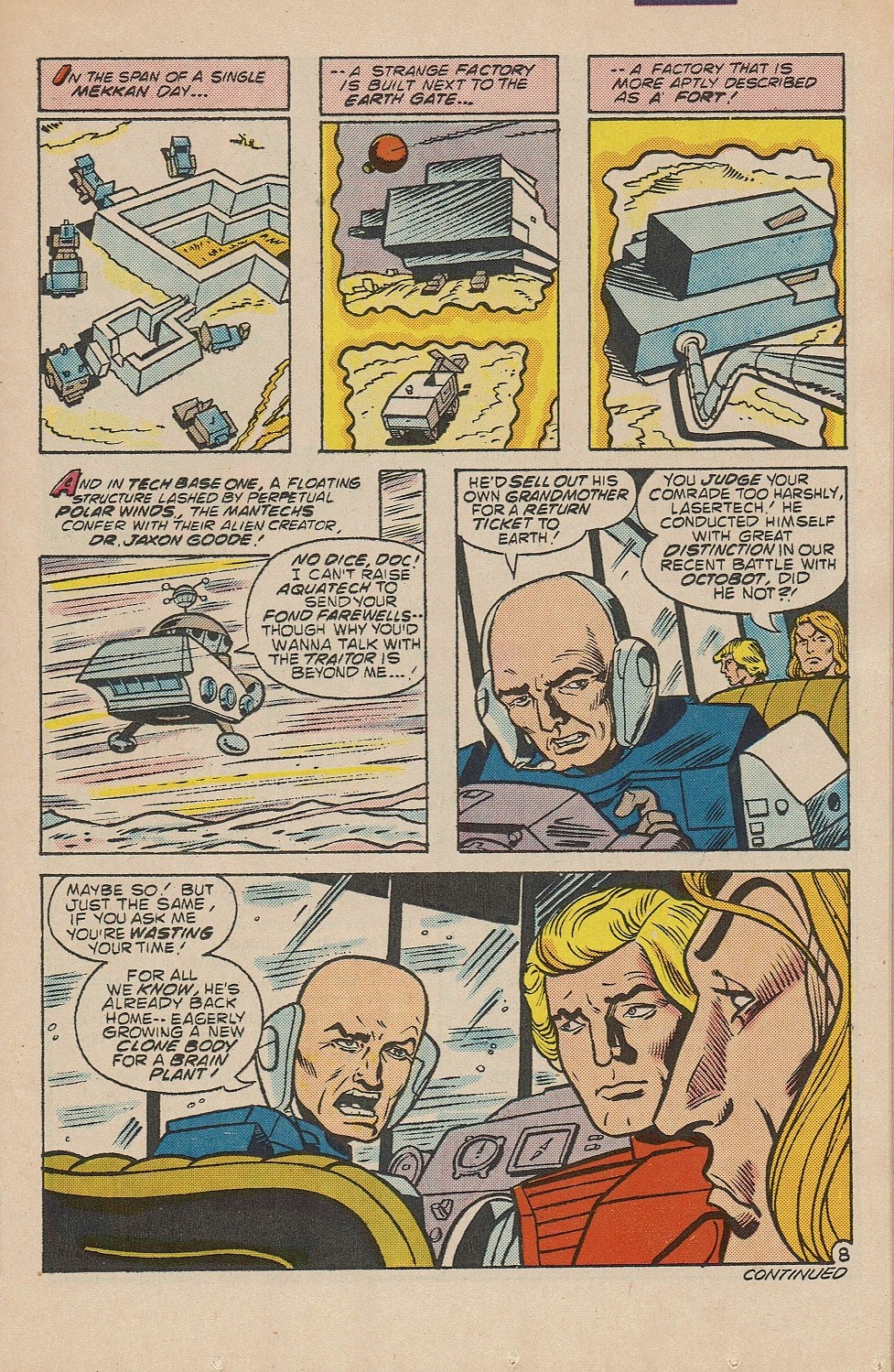 Read online ManTech Robot Warriors comic -  Issue #4 - 11