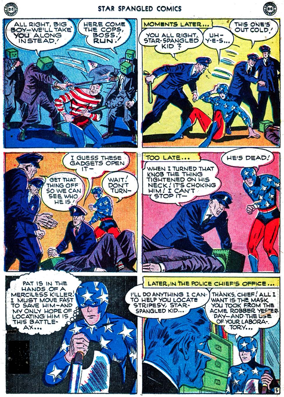 Read online Star Spangled Comics comic -  Issue #61 - 32