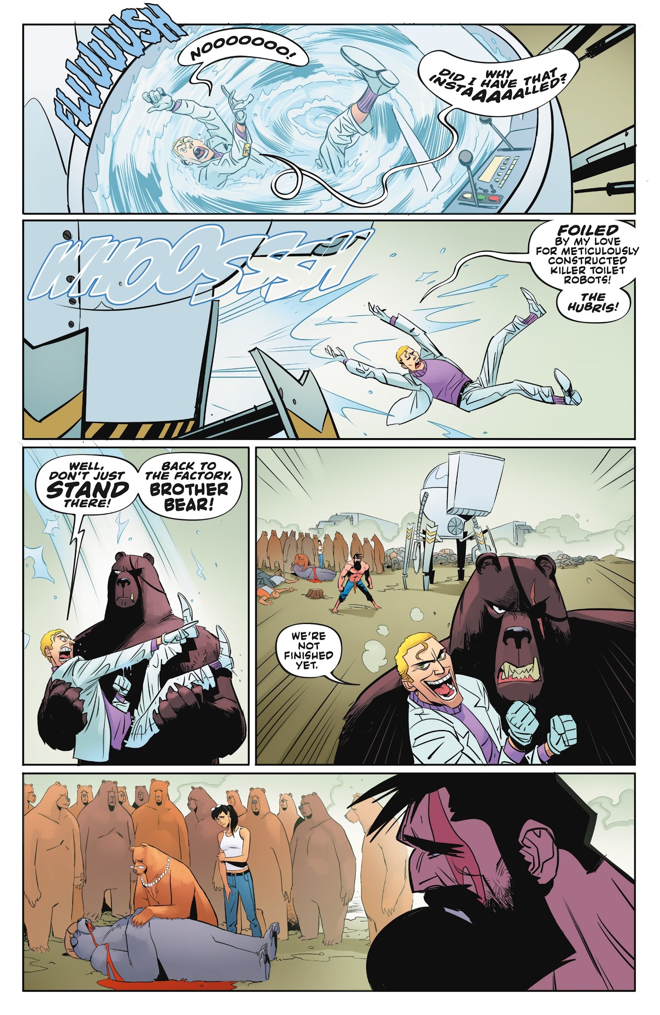 Read online Shirtless Bear-Fighter! comic -  Issue #5 - 5