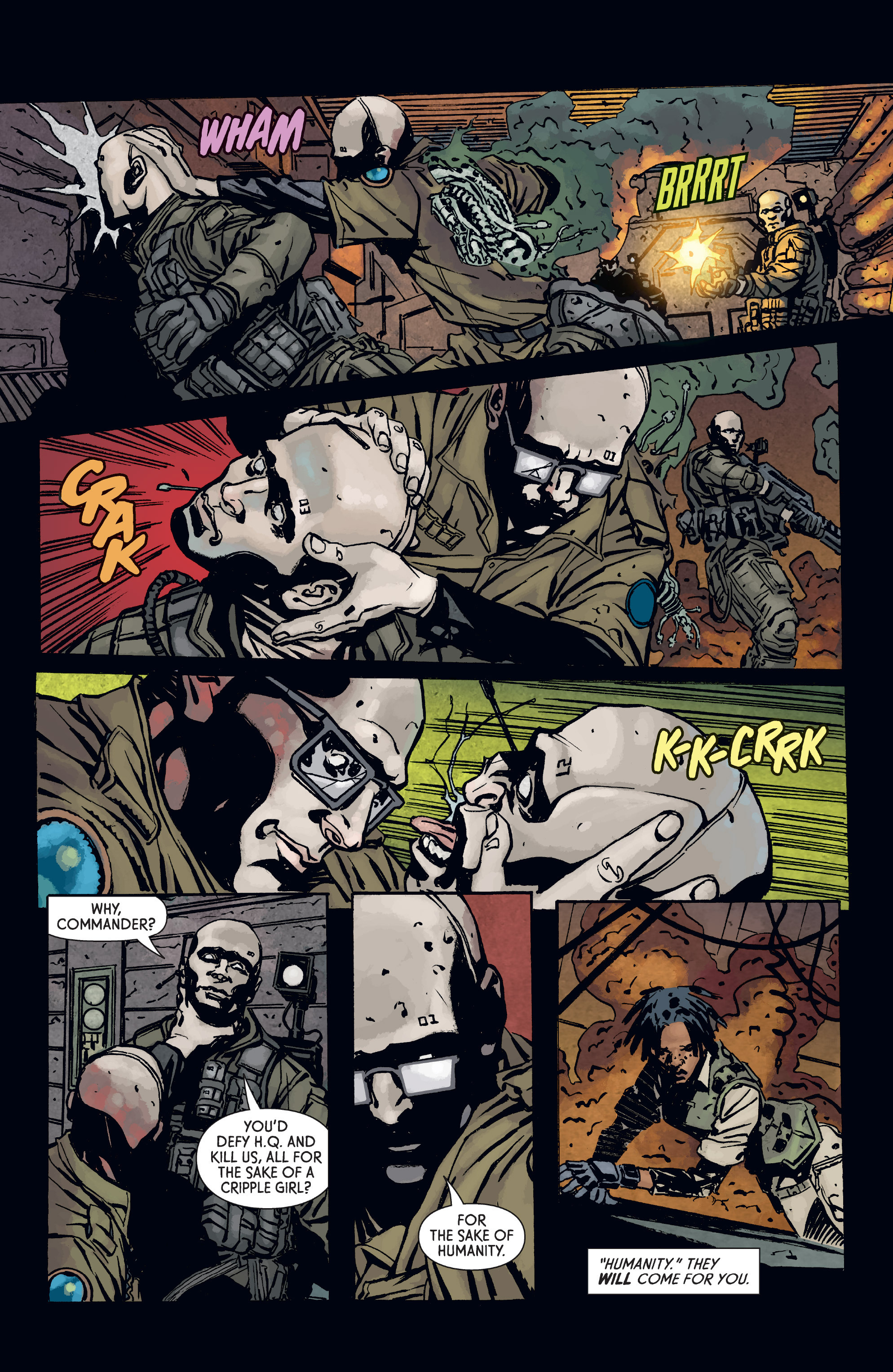 Read online Aliens: Defiance comic -  Issue #3 - 22