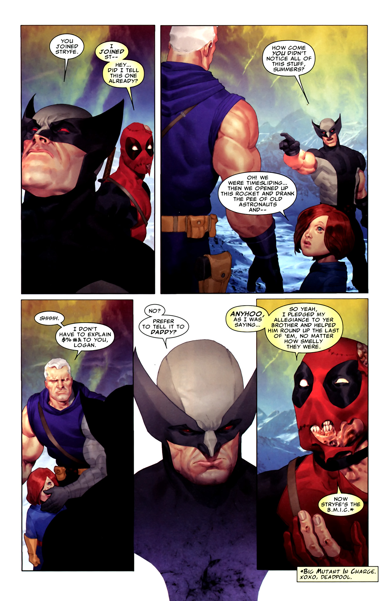 Read online Cable (2008) comic -  Issue #13 - 14