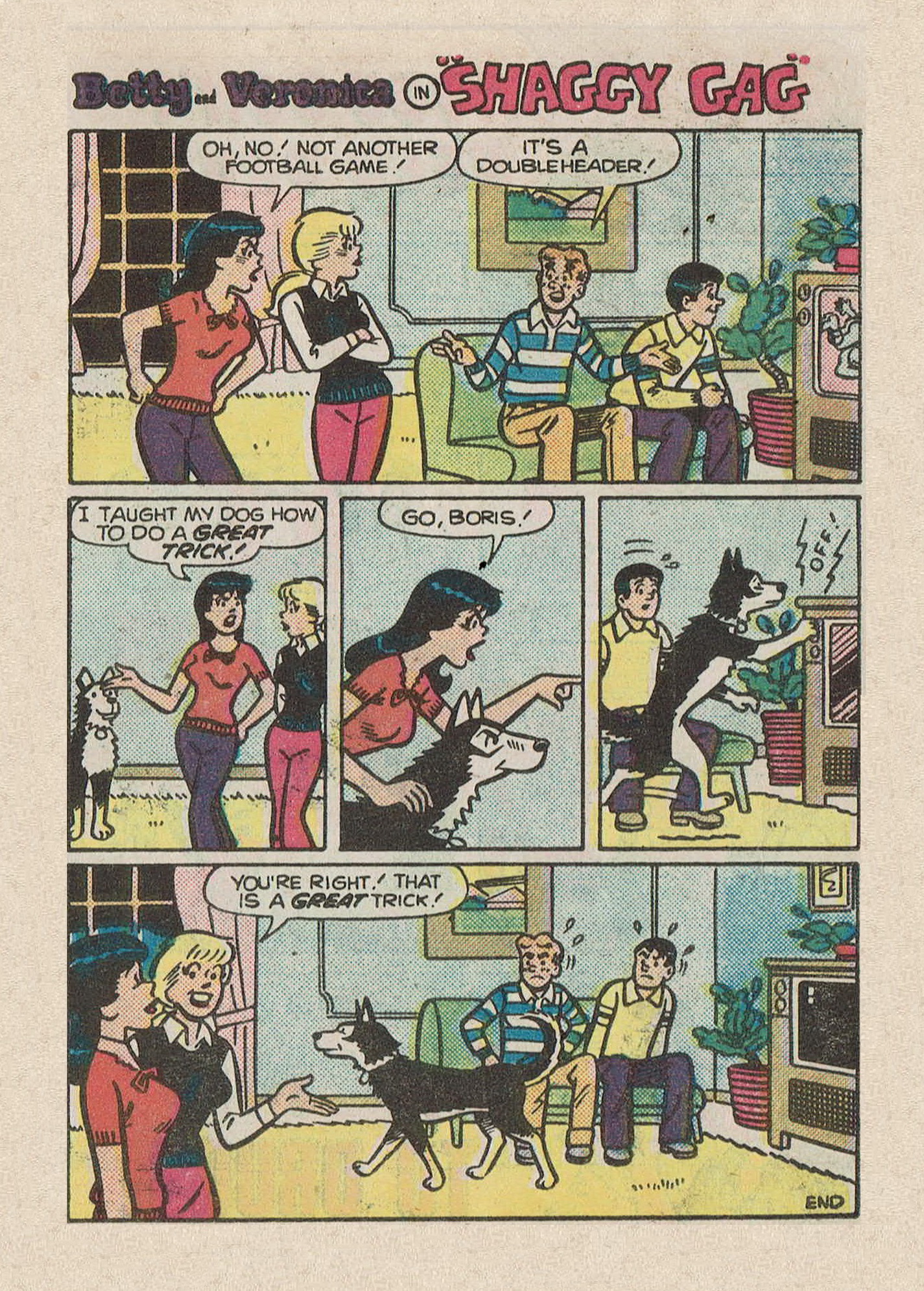 Read online Betty and Veronica Digest Magazine comic -  Issue #28 - 123