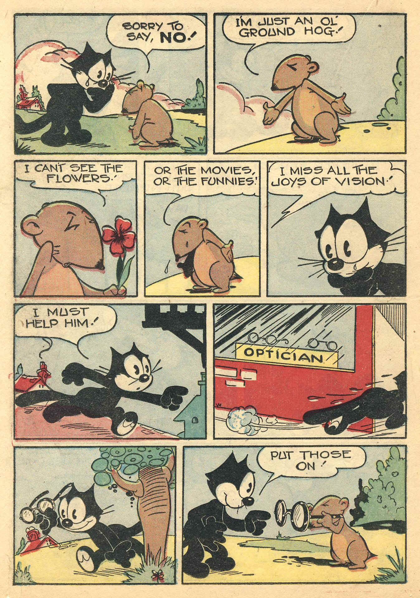 Read online Felix the Cat (1948) comic -  Issue #2 - 32