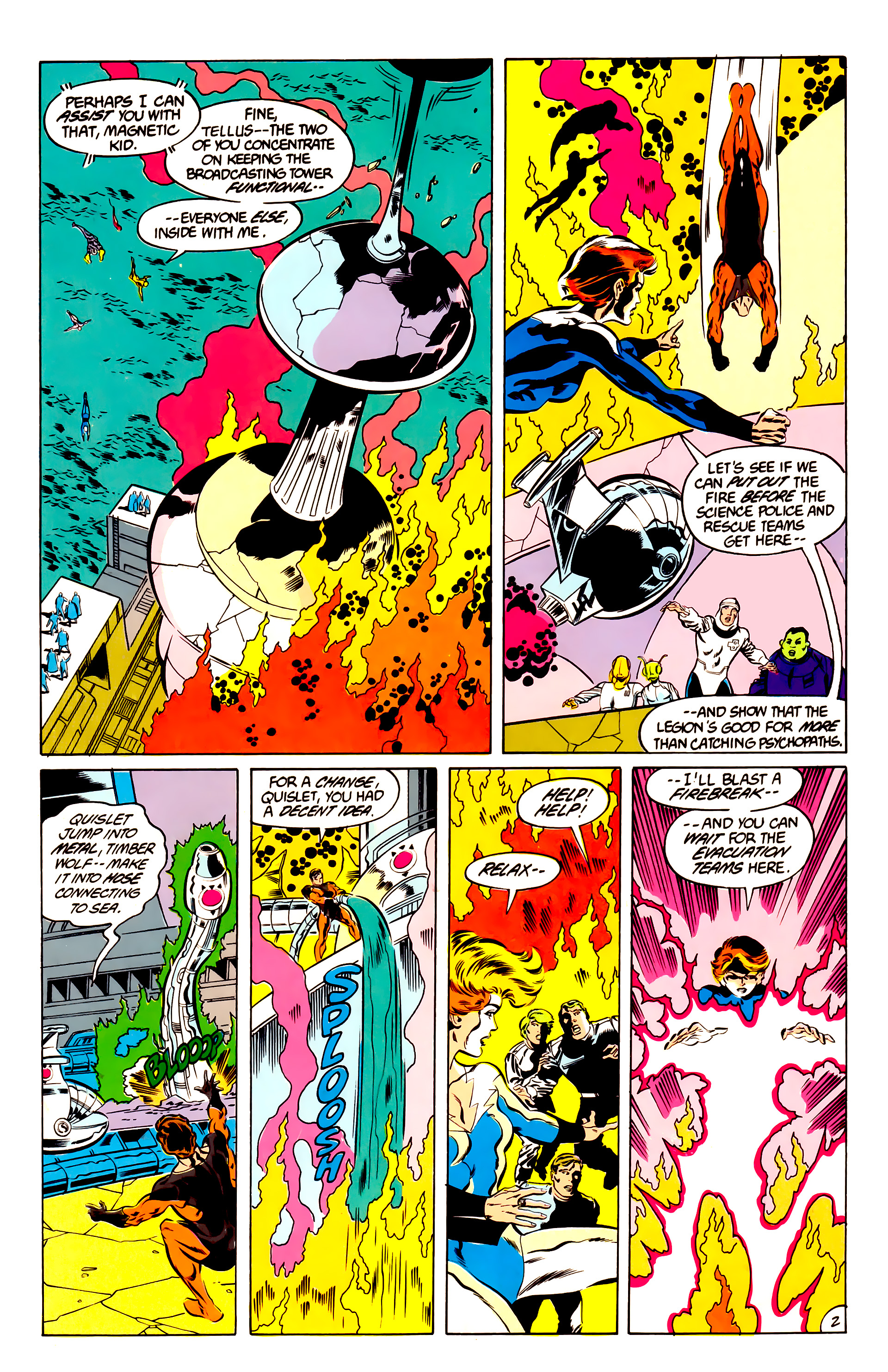 Read online Legion of Super-Heroes (1984) comic -  Issue #47 - 3