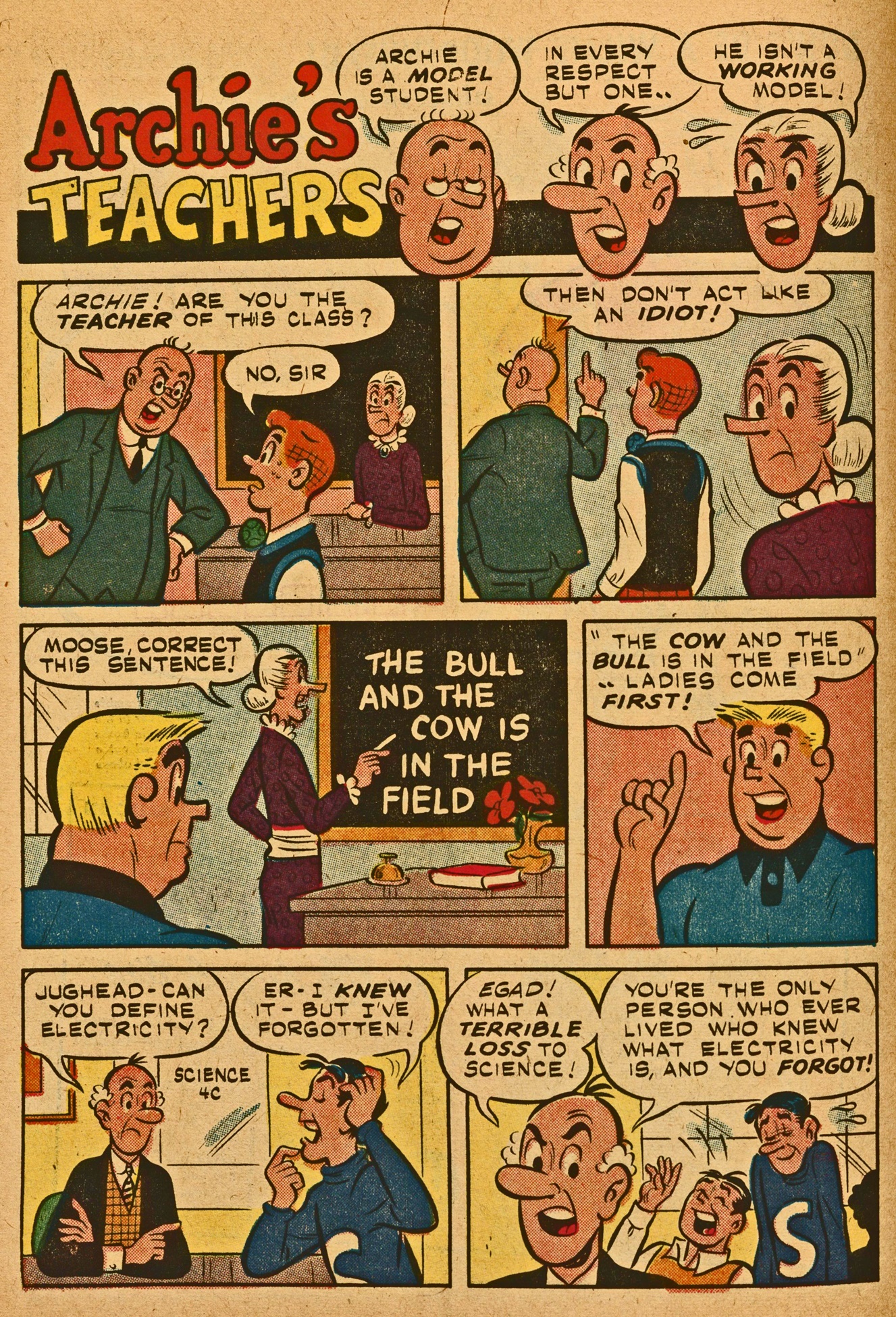 Read online Archie's Joke Book Magazine comic -  Issue #42 - 12