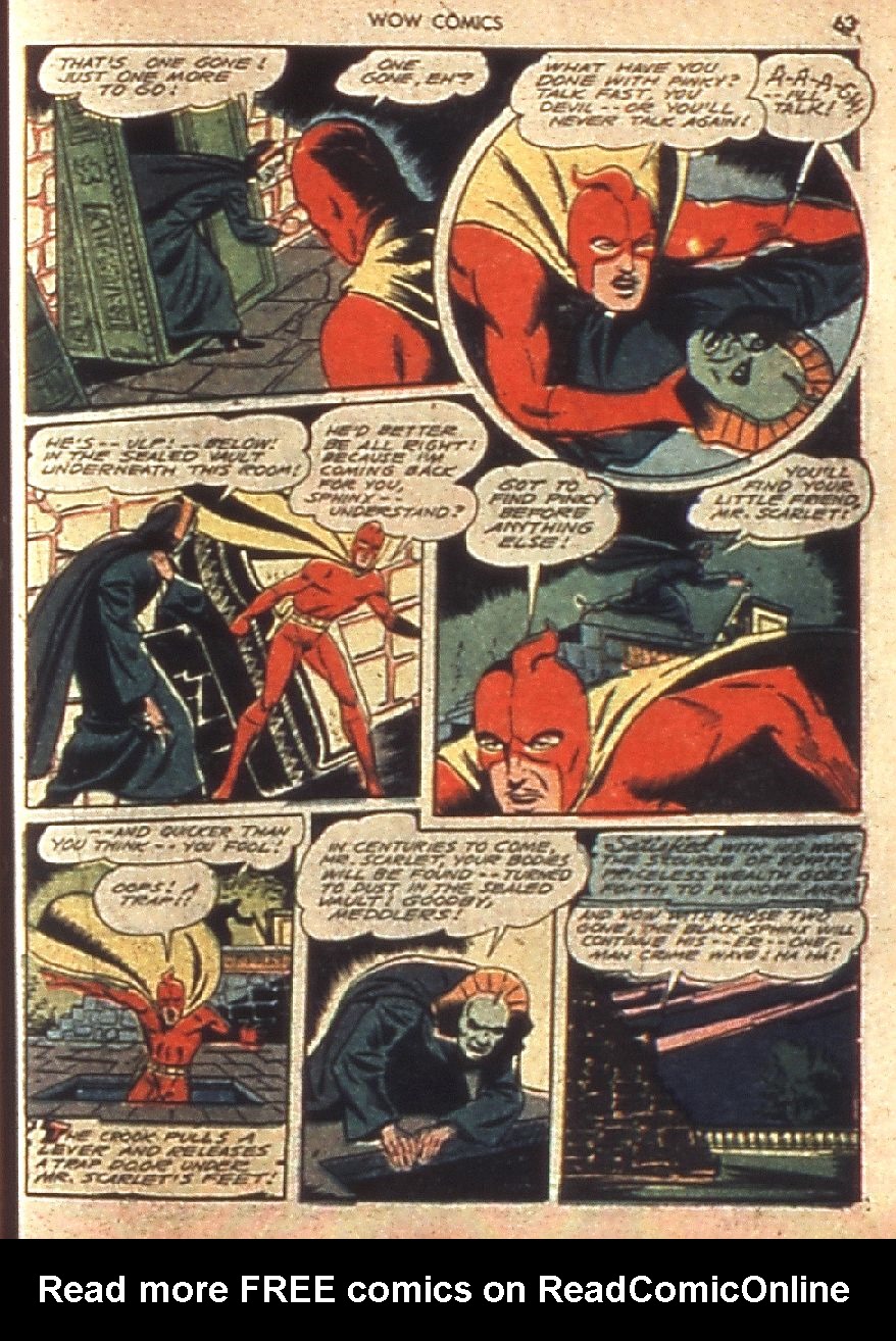 Read online Wow Comics comic -  Issue #7 - 63