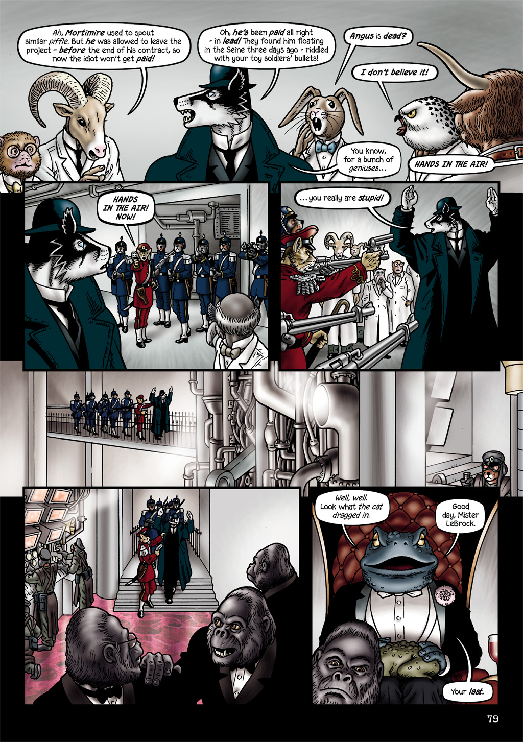 Read online Grandville Bête Noire comic -  Issue # TPB - 82