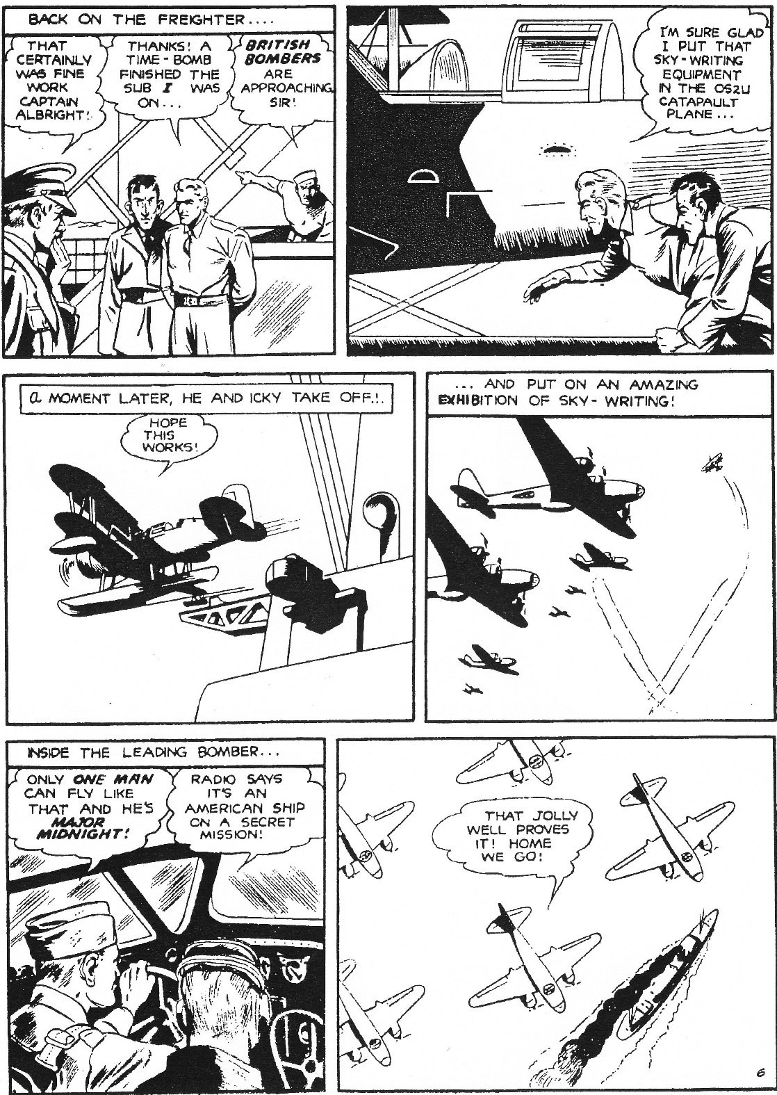 Read online Captain Midnight (1942) comic -  Issue #11 - 17
