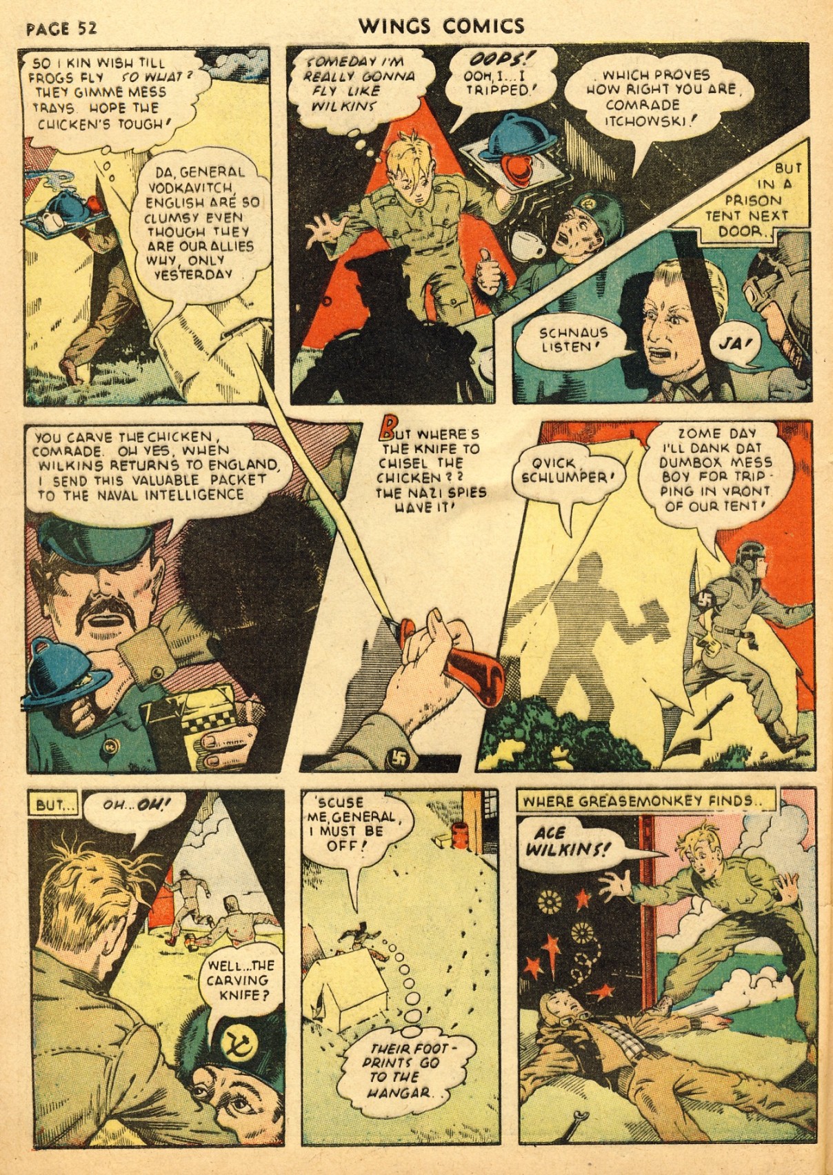 Read online Wings Comics comic -  Issue #22 - 54