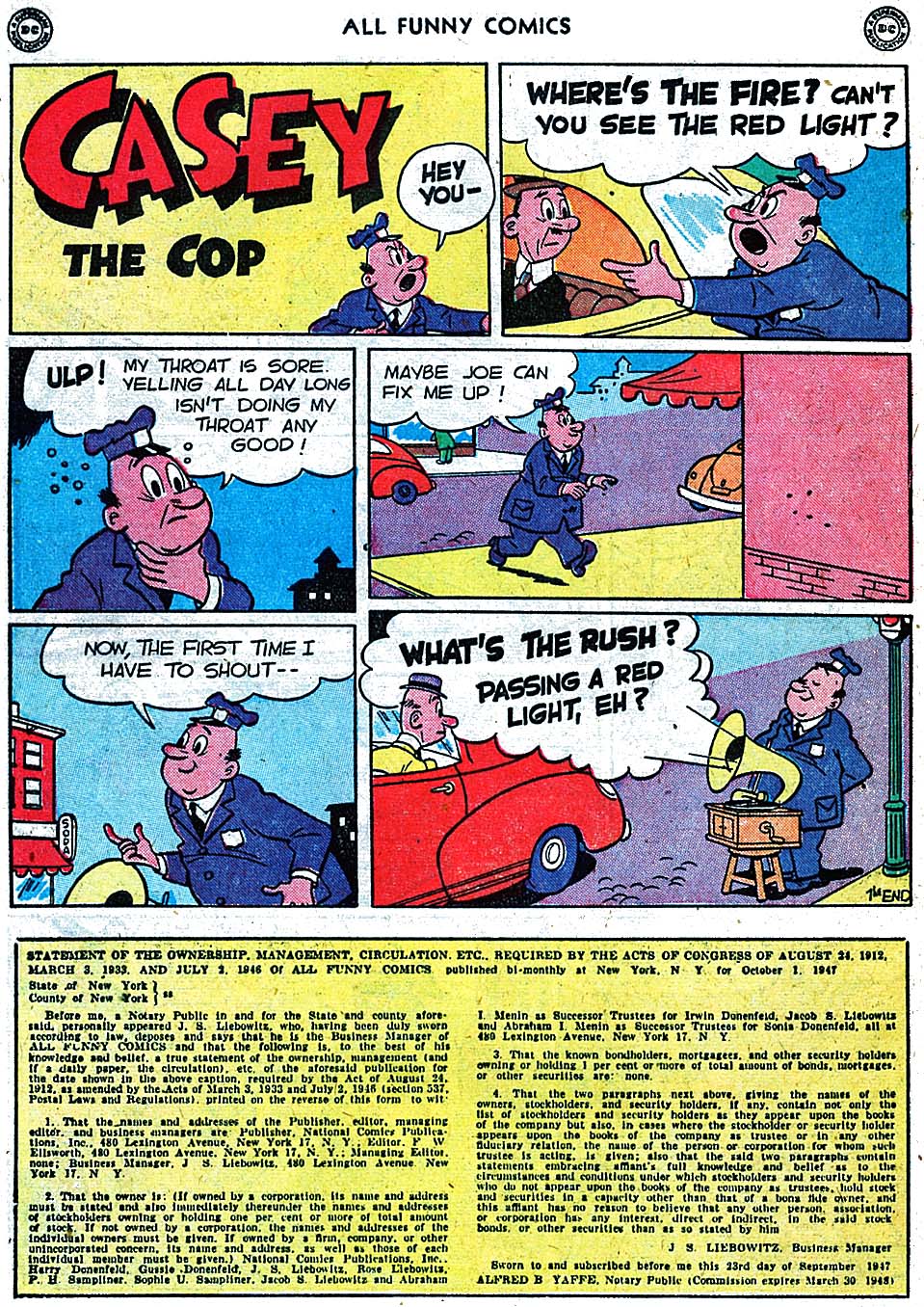 Read online All Funny Comics comic -  Issue #22 - 44