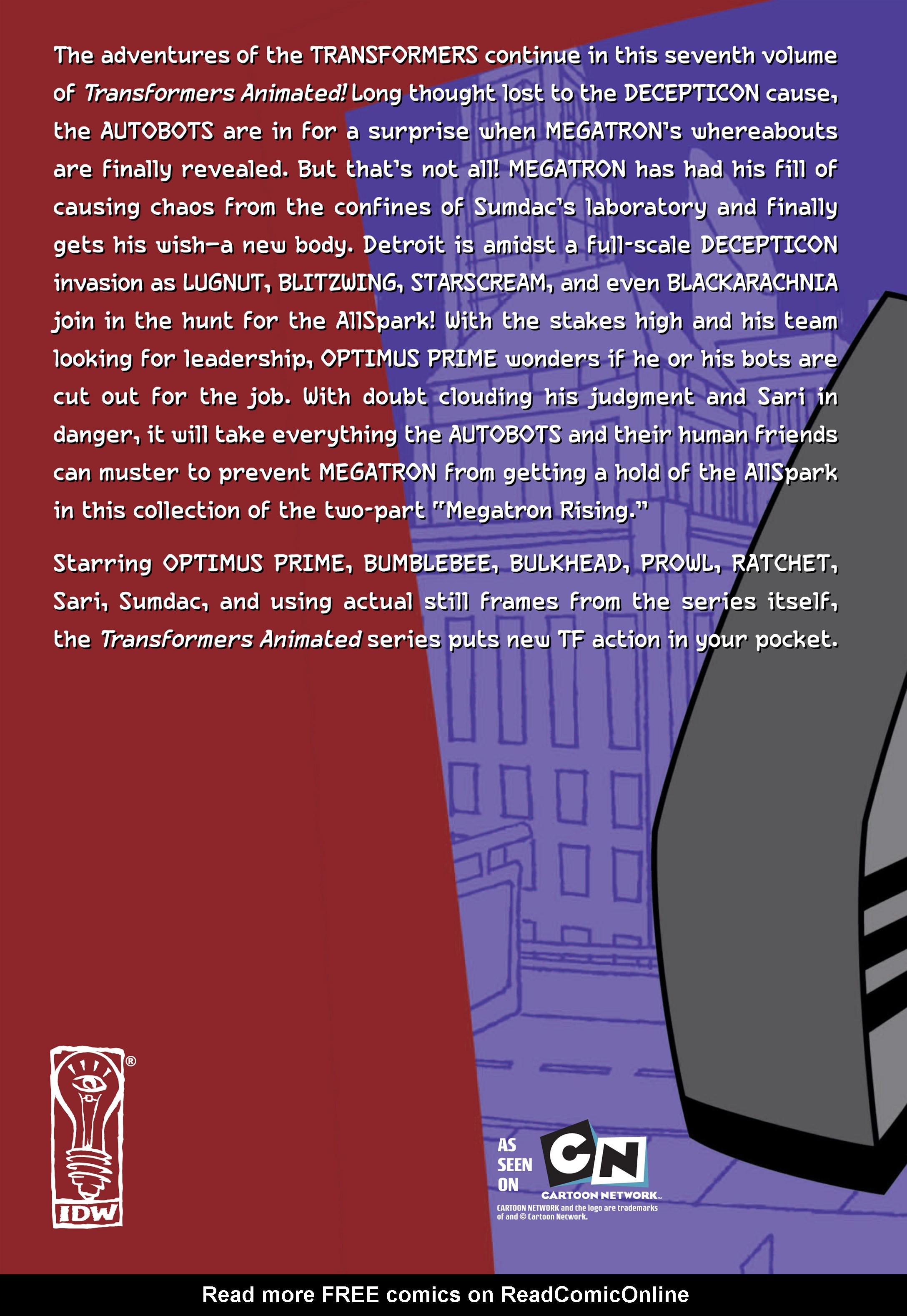 Read online Transformers Animated comic -  Issue #7 - 115