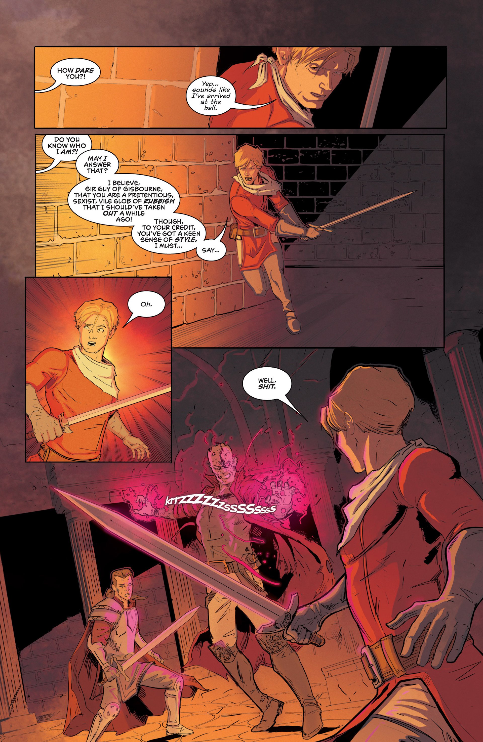 Read online Grimm Fairy Tales presents Robyn Hood: Wanted comic -  Issue #5 - 14